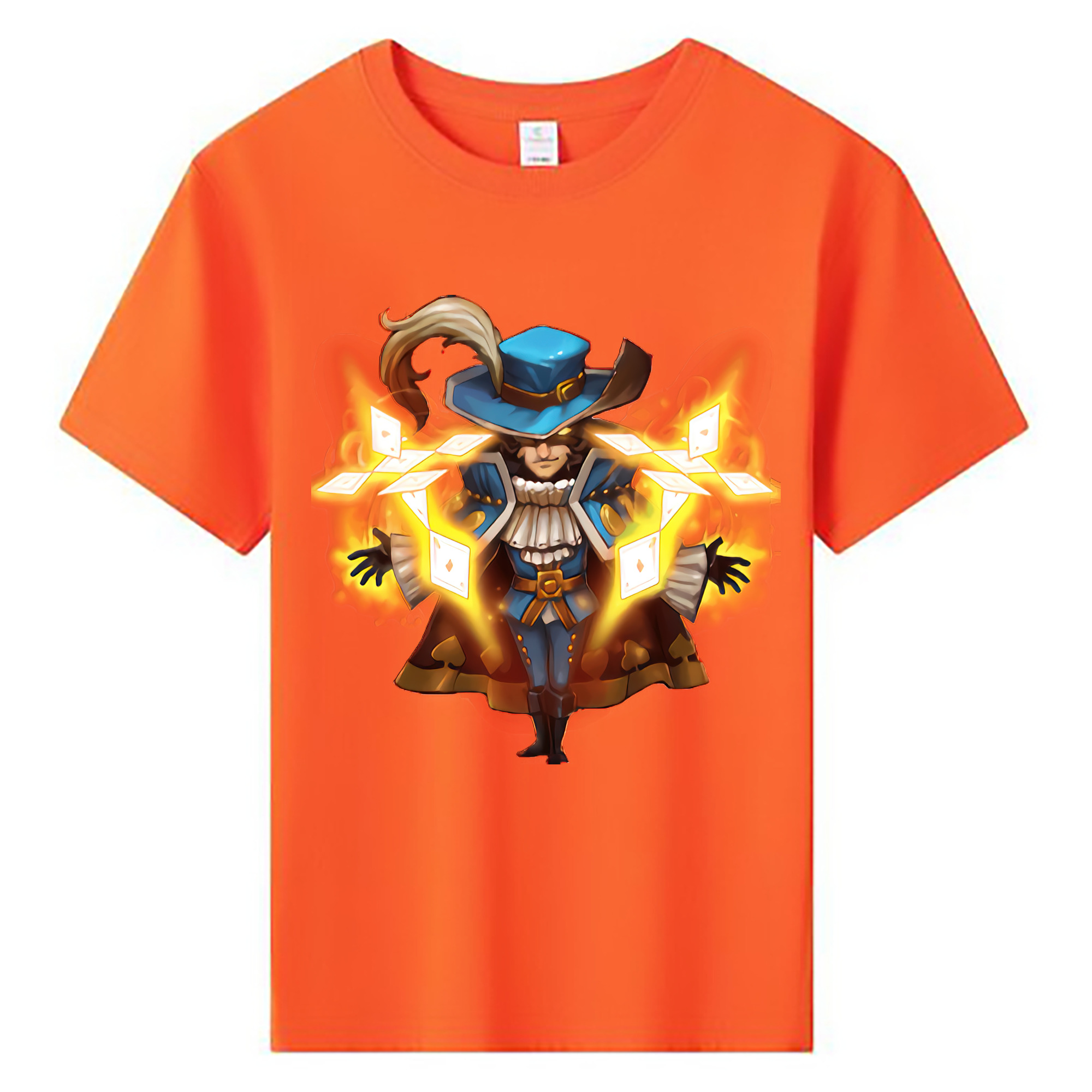 （画像用） リーグ・オブ・レジェンド League of Legends LOL 綿100％キッズTシャツ（フロントプリント）