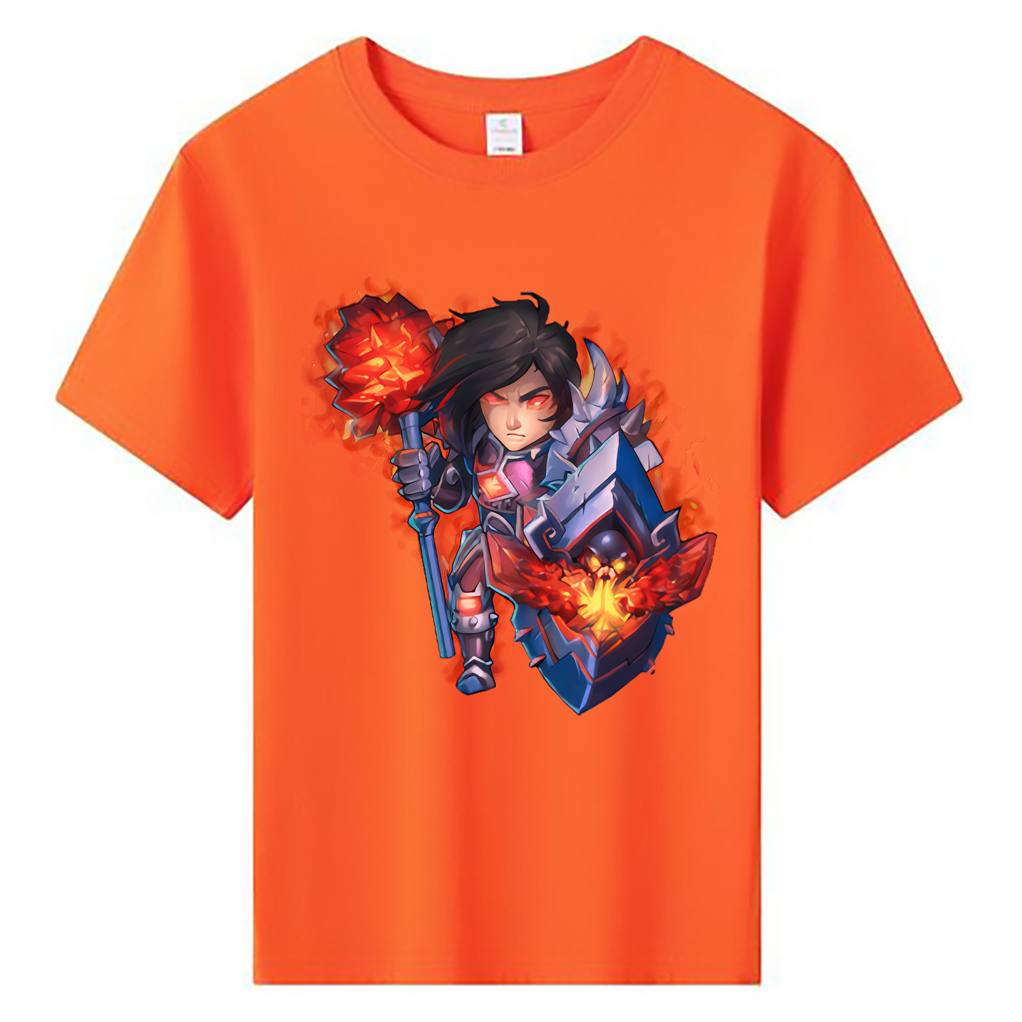 （画像用） リーグ・オブ・レジェンド League of Legends LOL 綿100％キッズTシャツ（フロントプリント）
