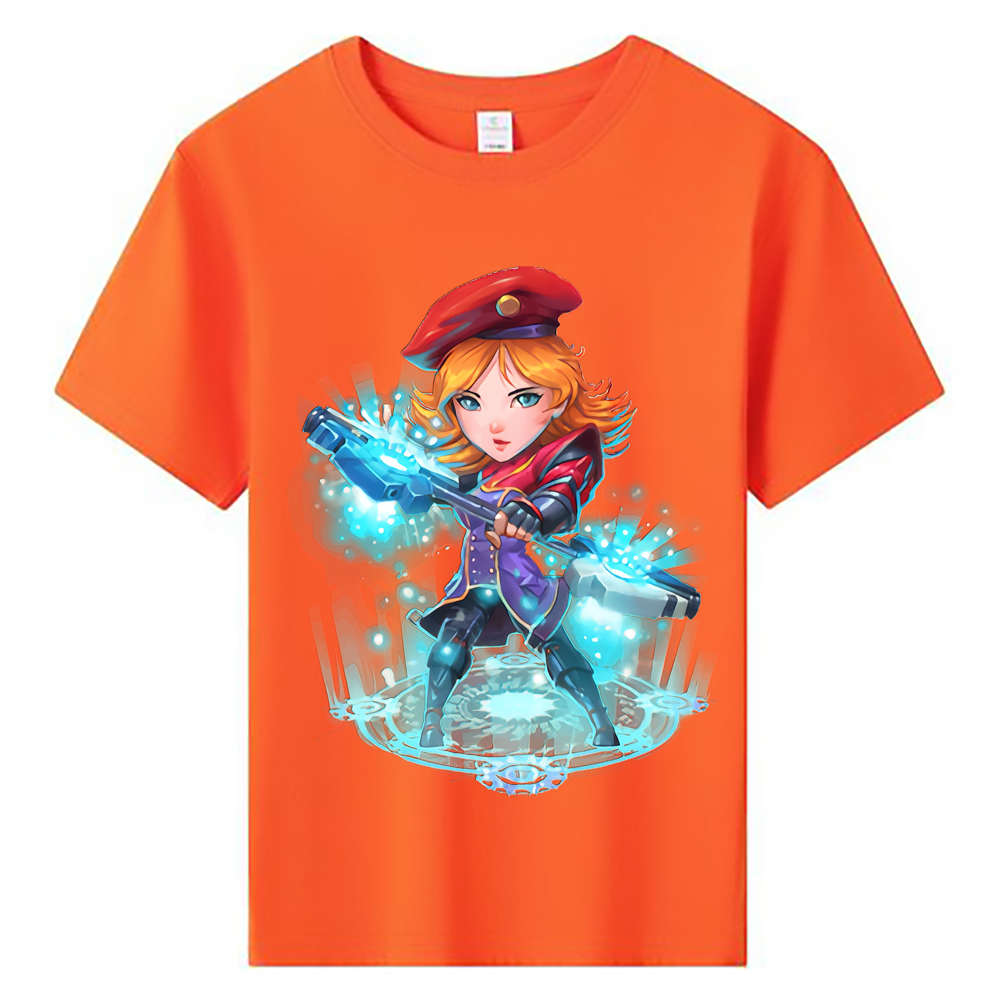 （画像用） リーグ・オブ・レジェンド League of Legends LOL 綿100％キッズTシャツ（フロントプリント）
