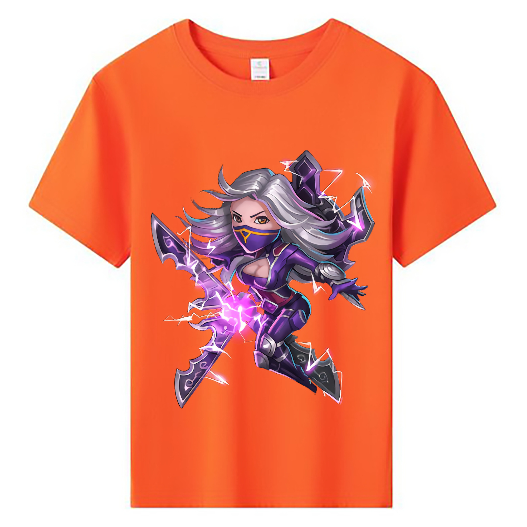 （画像用） リーグ・オブ・レジェンド League of Legends LOL 綿100％キッズTシャツ（フロントプリント）