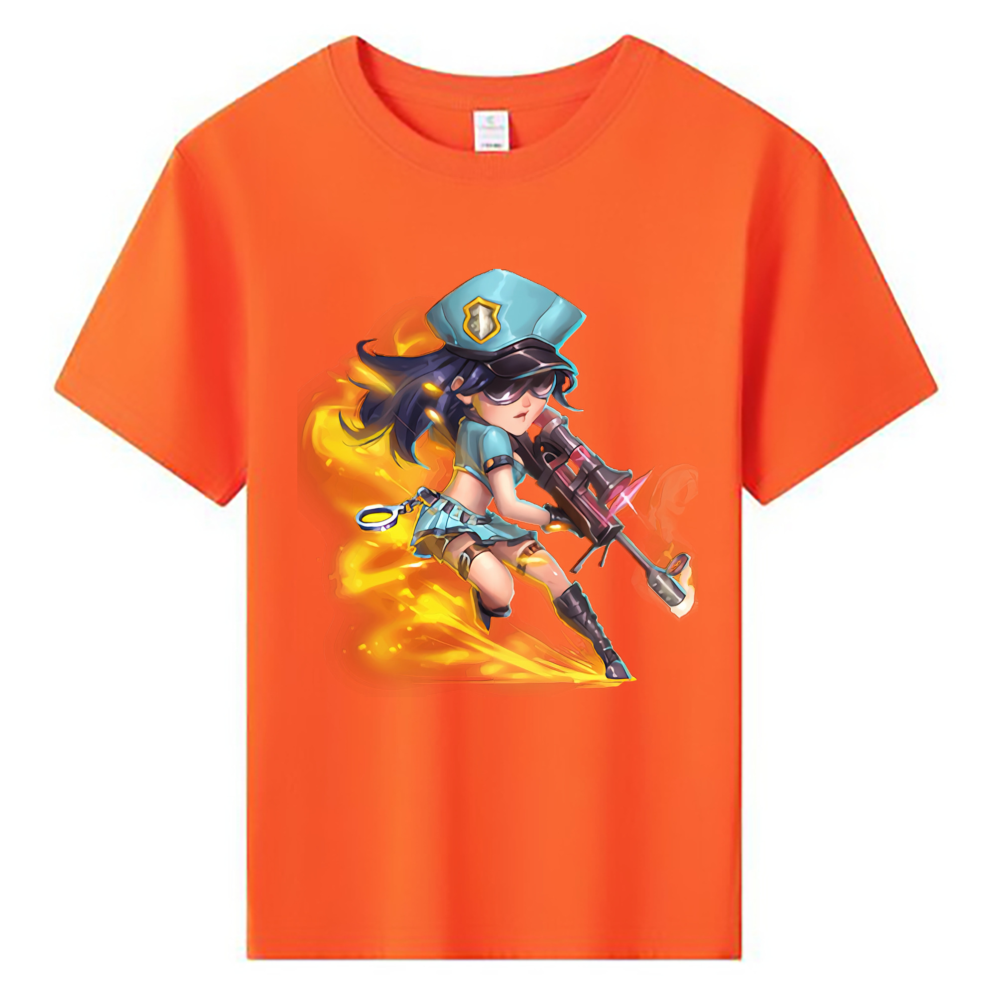 （画像用） リーグ・オブ・レジェンド League of Legends LOL 綿100％キッズTシャツ（フロントプリント）