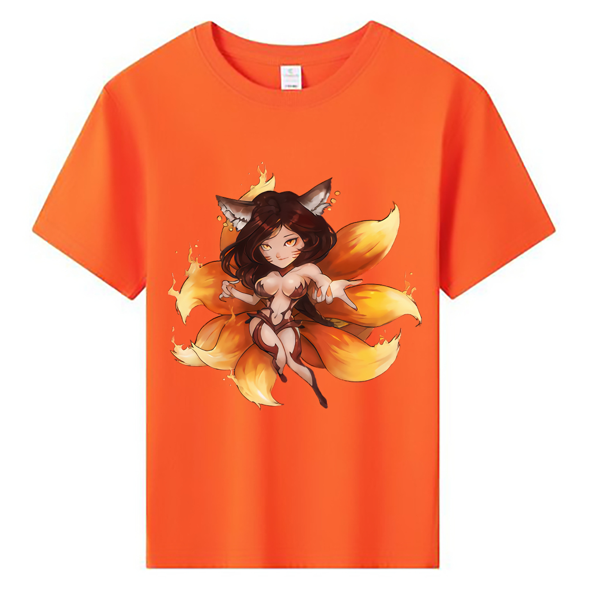 （画像用） リーグ・オブ・レジェンド League of Legends LOL 綿100％キッズTシャツ（フロントプリント）