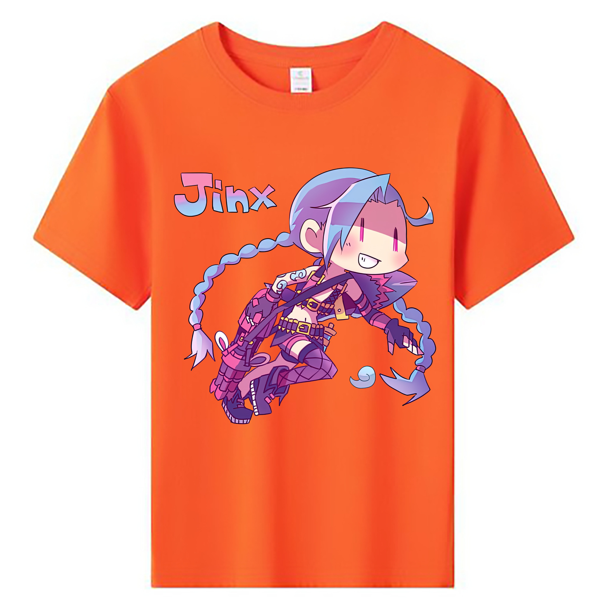 （画像用） リーグ・オブ・レジェンド League of Legends LOL 綿100％キッズTシャツ（フロントプリント）