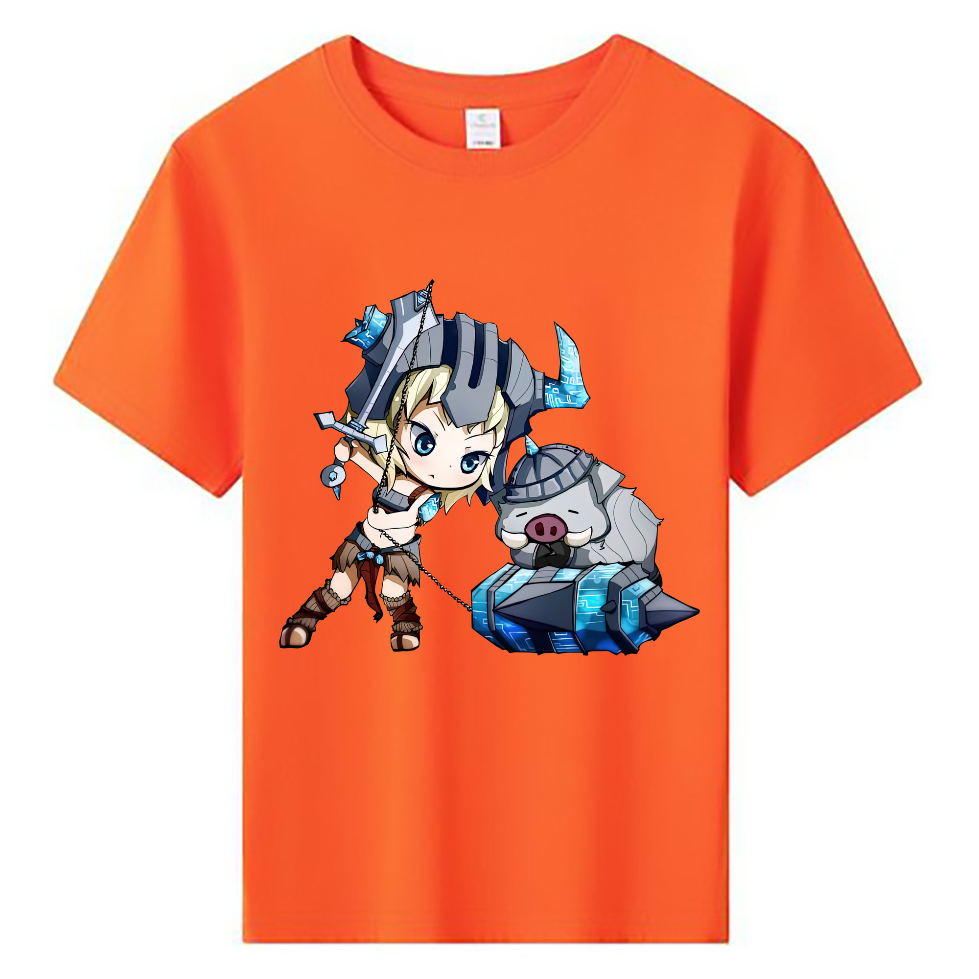 （画像用） リーグ・オブ・レジェンド League of Legends LOL 綿100％キッズTシャツ（フロントプリント）