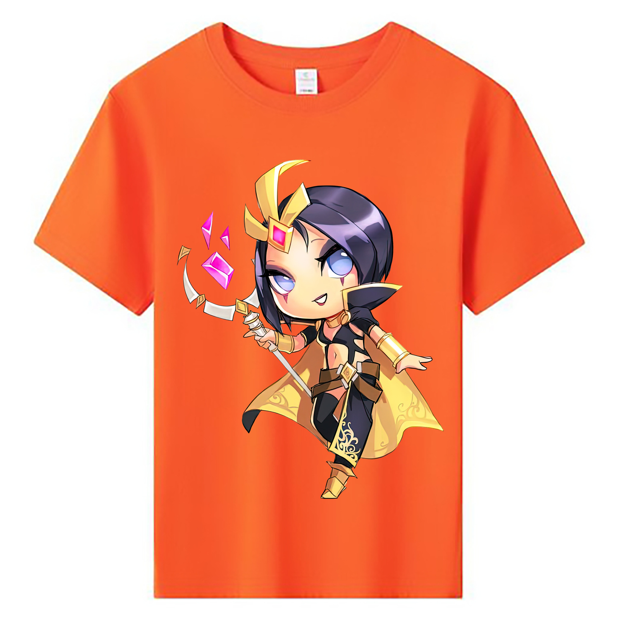 （画像用） リーグ・オブ・レジェンド League of Legends LOL 綿100％キッズTシャツ（フロントプリント）