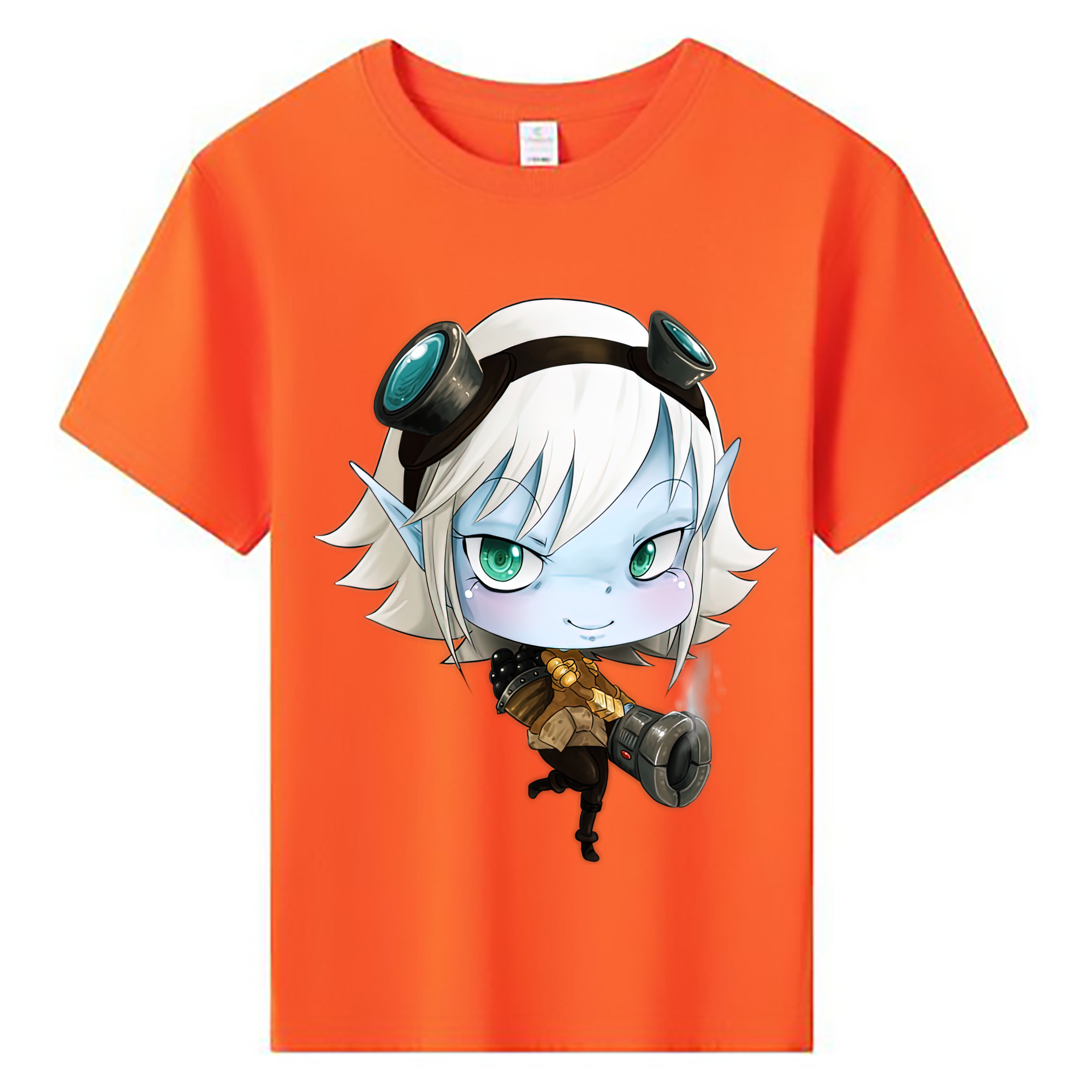 （画像用） リーグ・オブ・レジェンド League of Legends LOL 綿100％キッズTシャツ（フロントプリント）