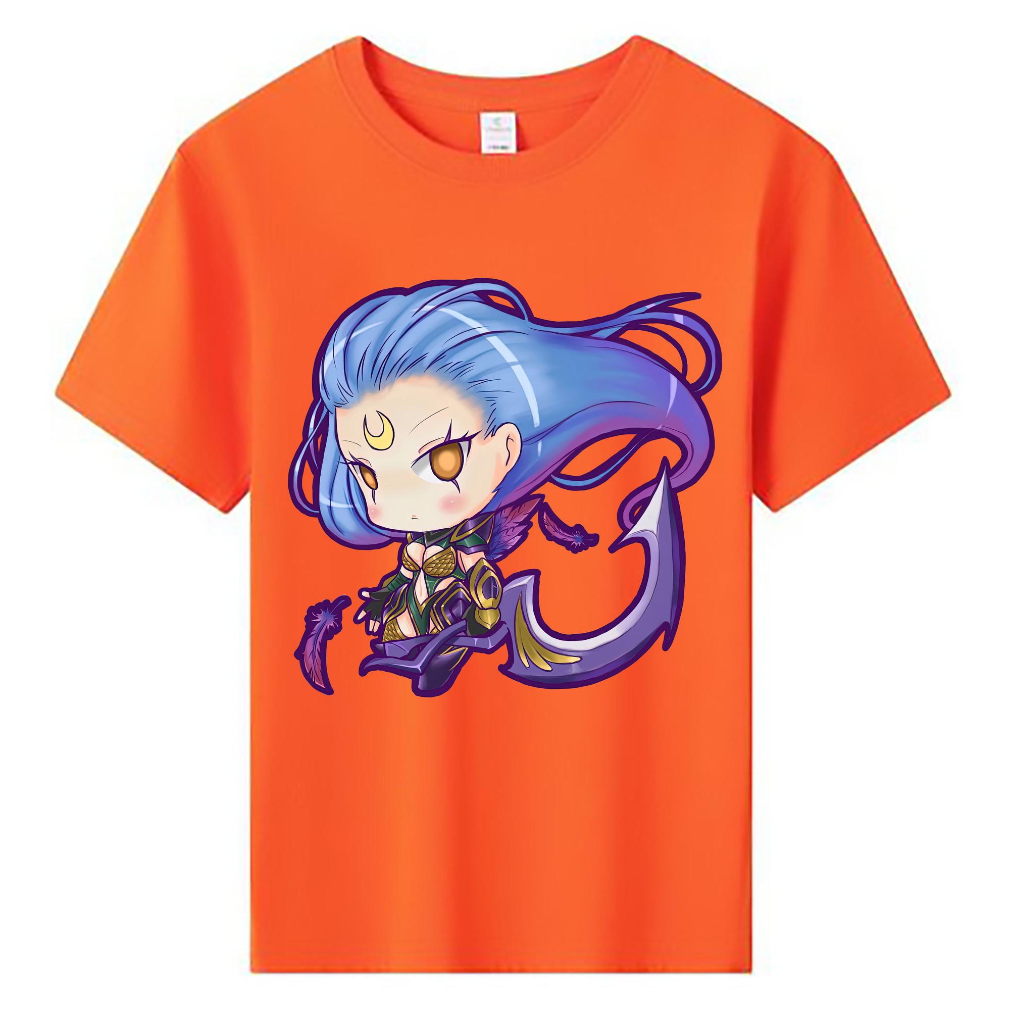（画像用） リーグ・オブ・レジェンド League of Legends LOL 綿100％キッズTシャツ（フロントプリント）