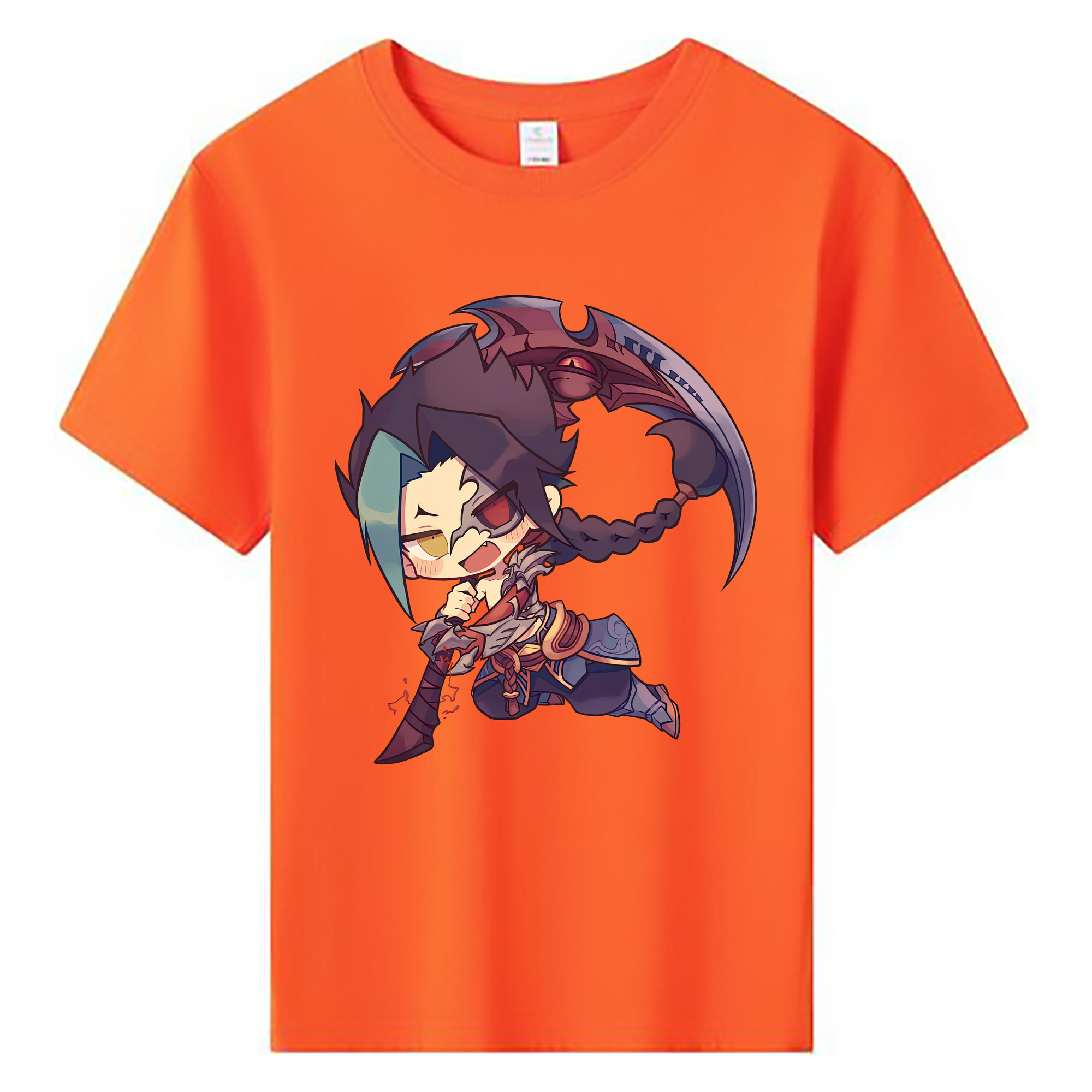 （画像用） リーグ・オブ・レジェンド League of Legends LOL 綿100％キッズTシャツ（フロントプリント）