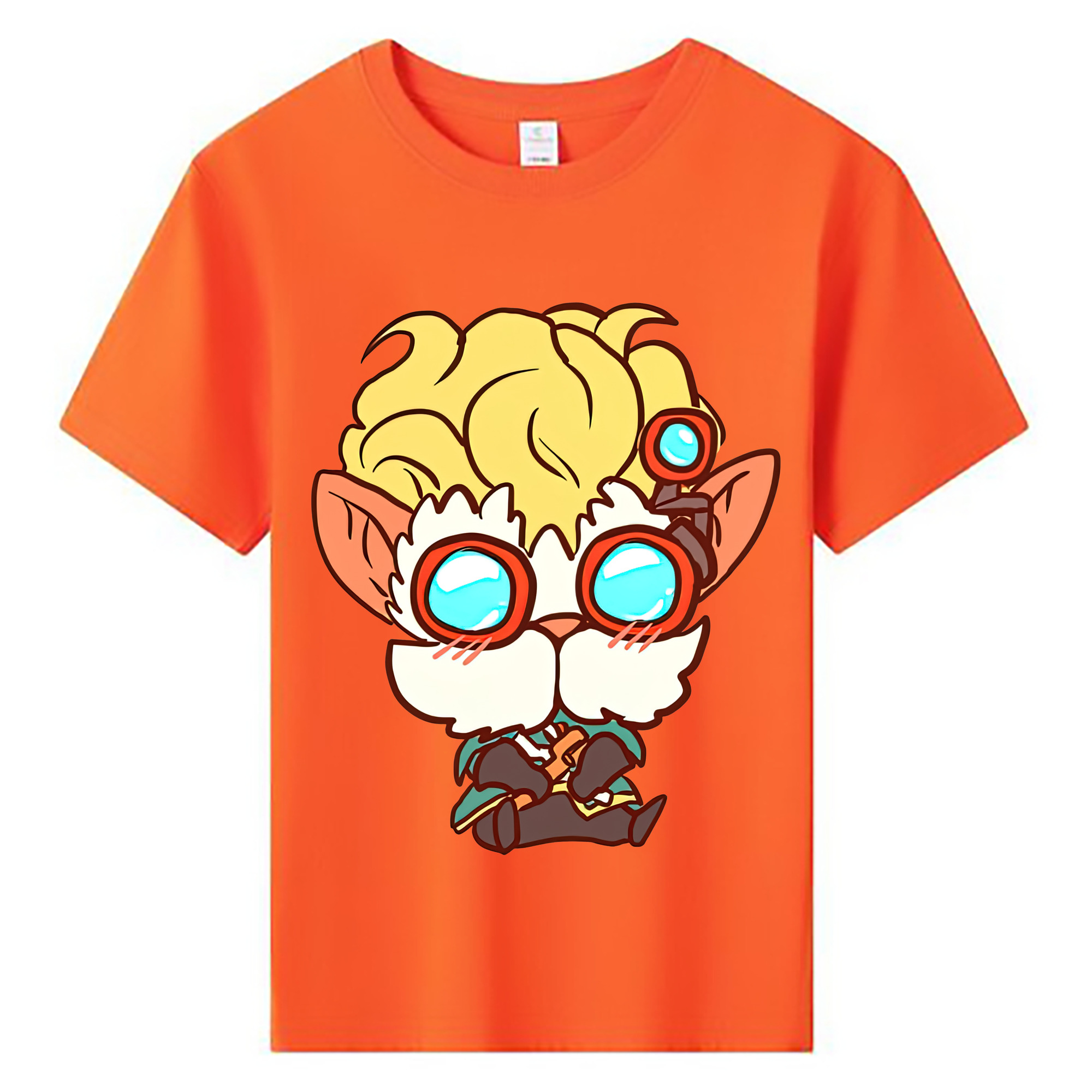 （画像用） リーグ・オブ・レジェンド League of Legends LOL 綿100％キッズTシャツ（フロントプリント）