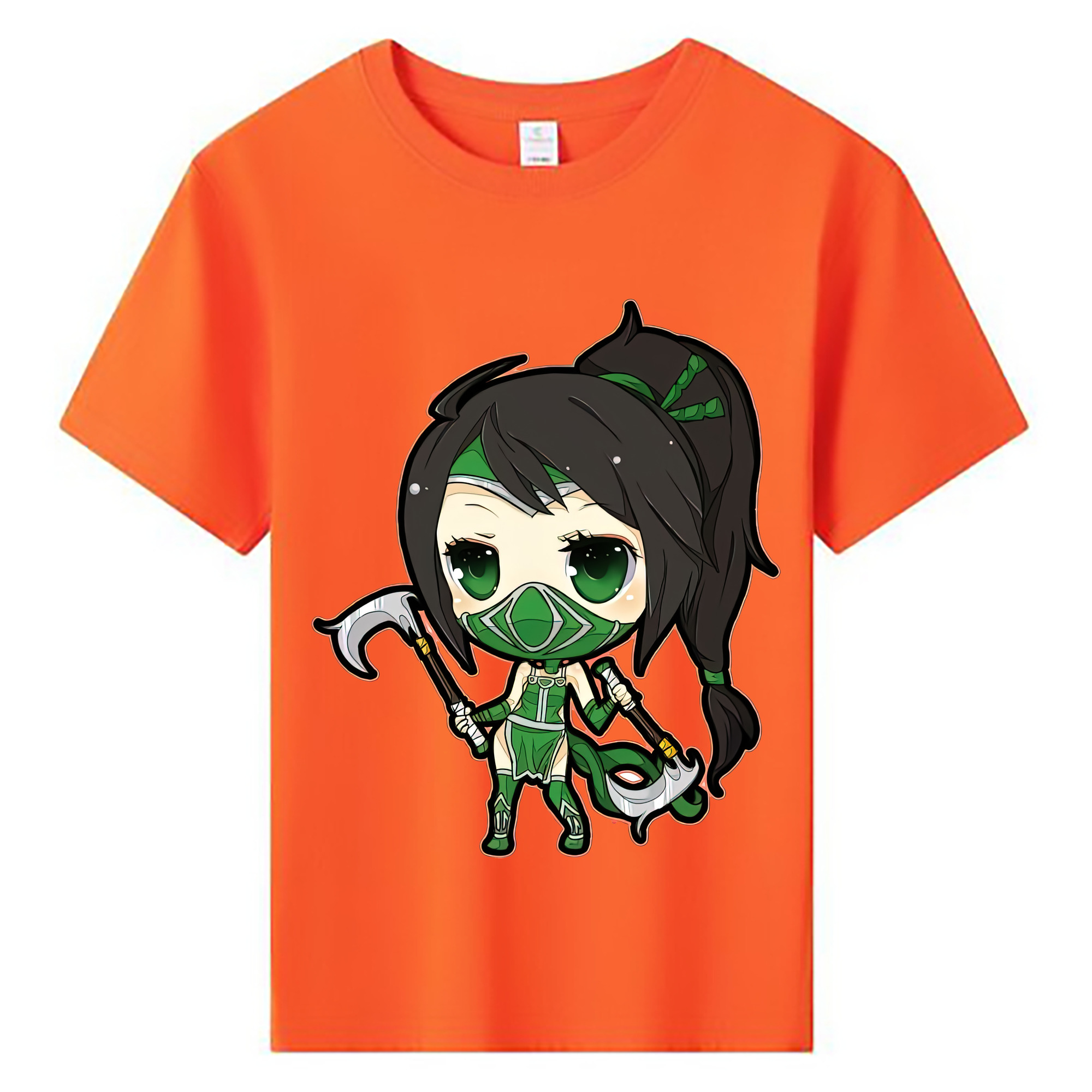 （画像用） リーグ・オブ・レジェンド League of Legends LOL 綿100％キッズTシャツ（フロントプリント）