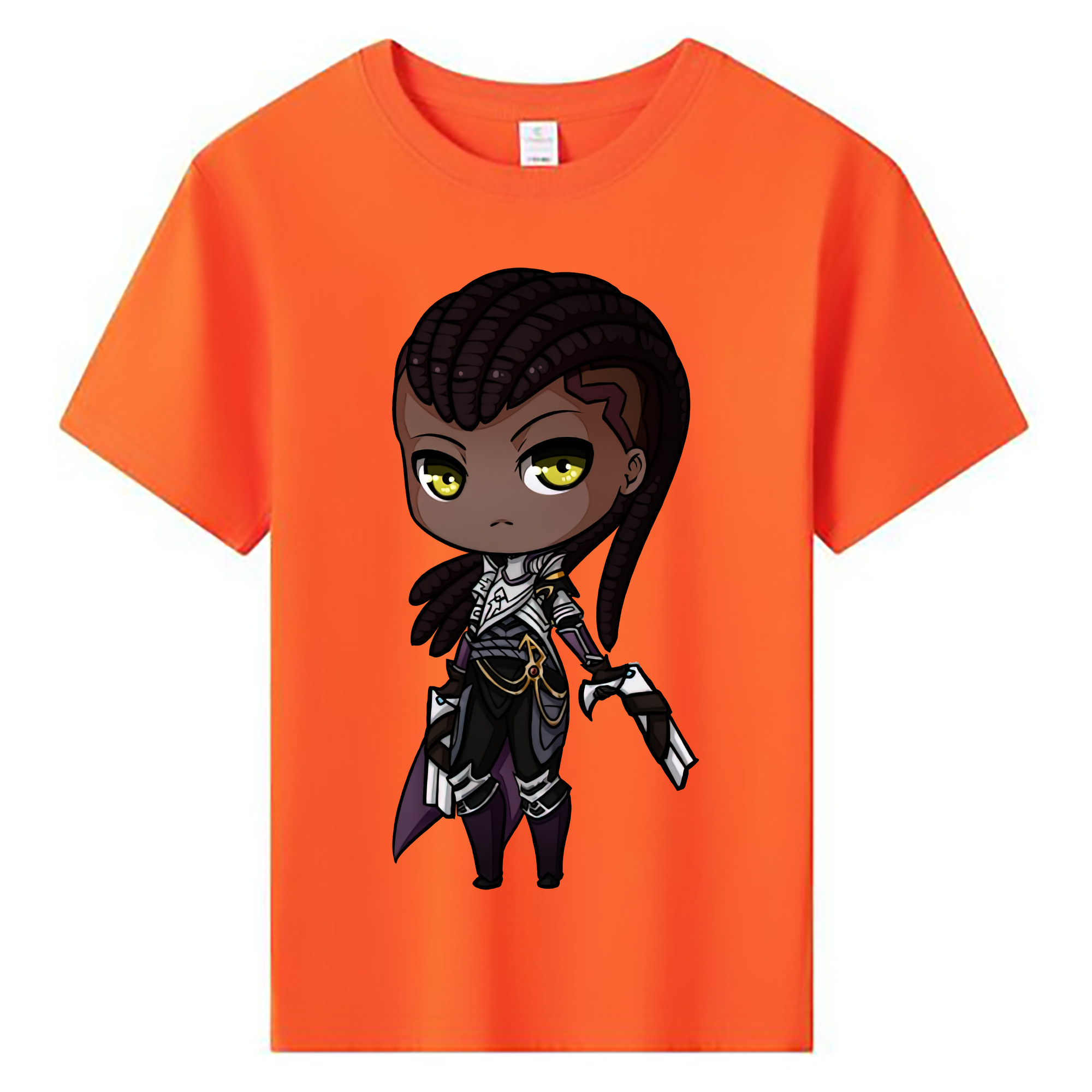（画像用） リーグ・オブ・レジェンド League of Legends LOL 綿100％キッズTシャツ（フロントプリント）