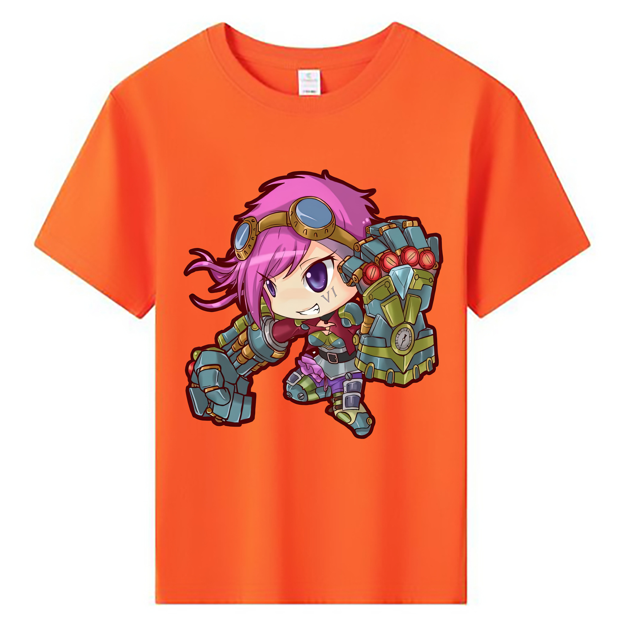（画像用） リーグ・オブ・レジェンド League of Legends LOL 綿100％キッズTシャツ（フロントプリント）