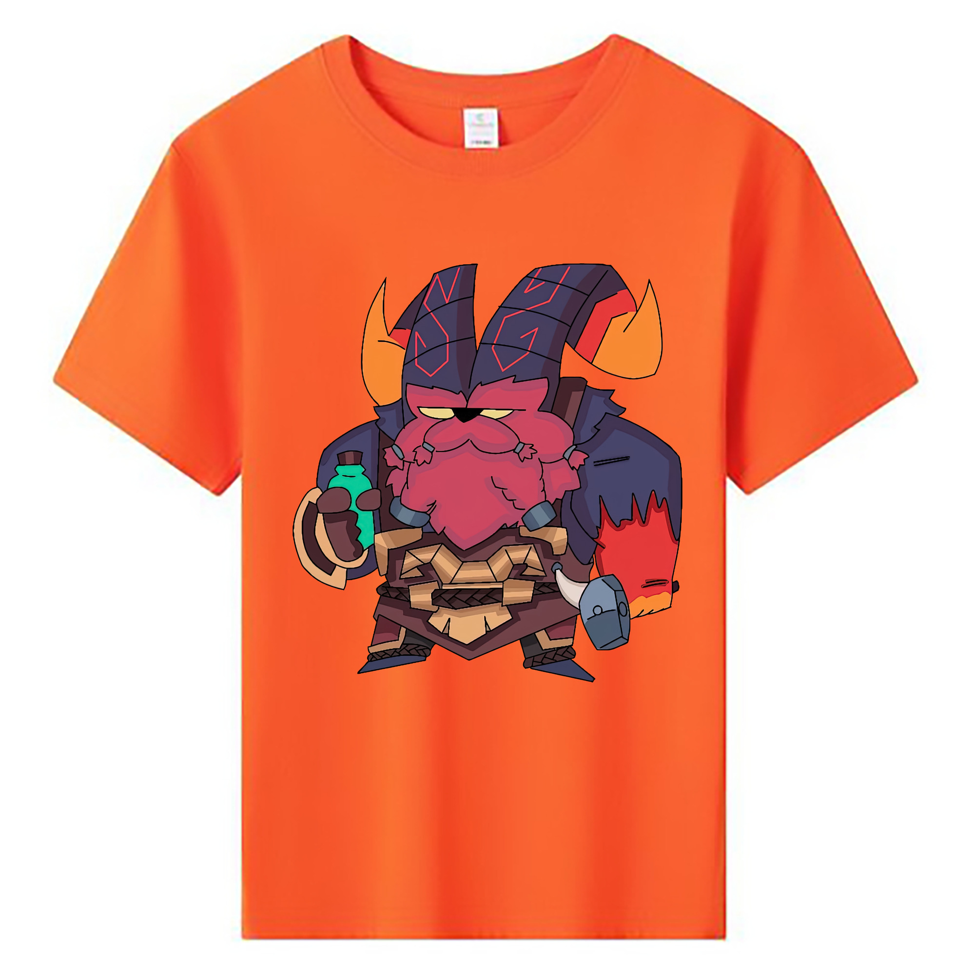 （画像用） リーグ・オブ・レジェンド League of Legends LOL 綿100％キッズTシャツ（フロントプリント）