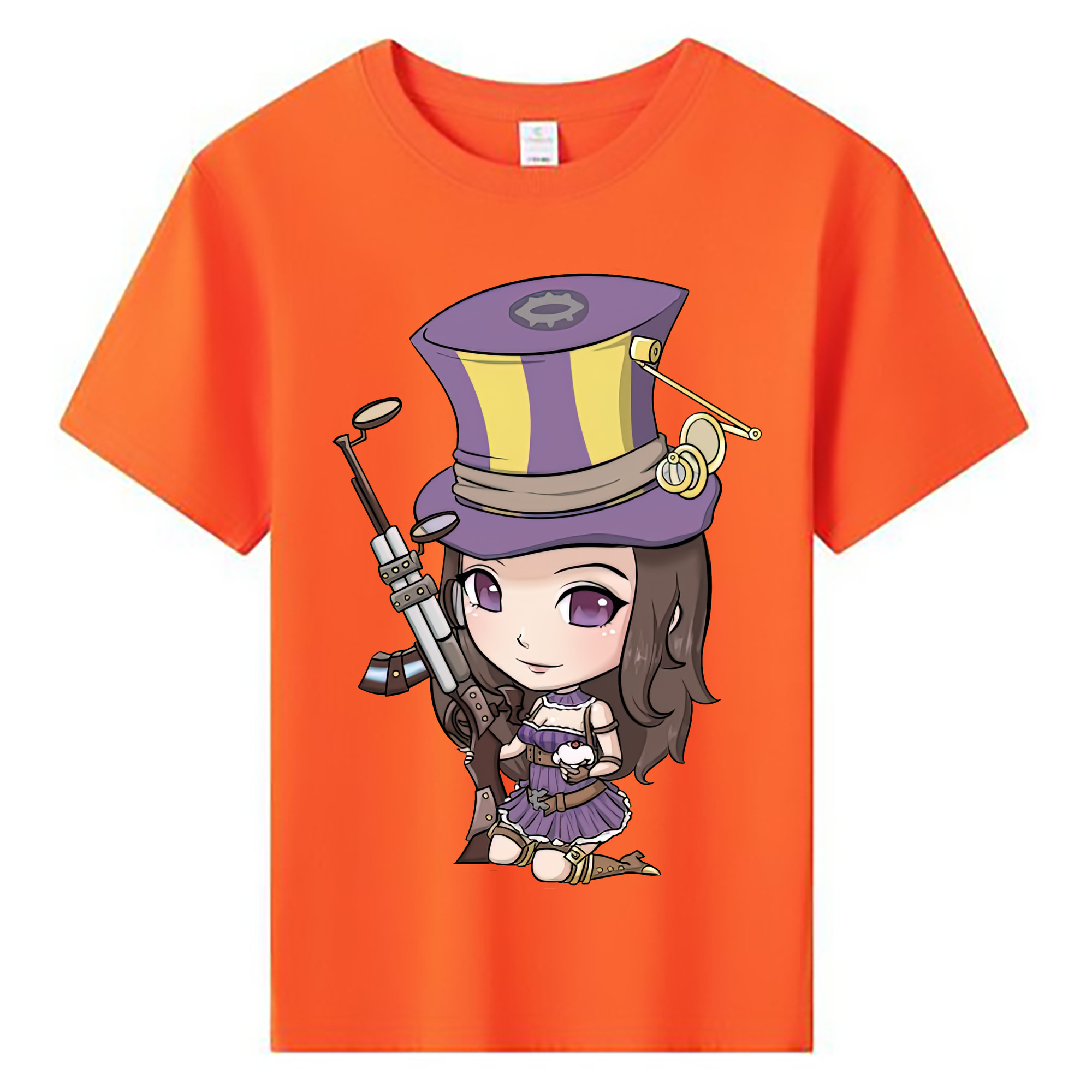 （画像用） リーグ・オブ・レジェンド League of Legends LOL 綿100％キッズTシャツ（フロントプリント）