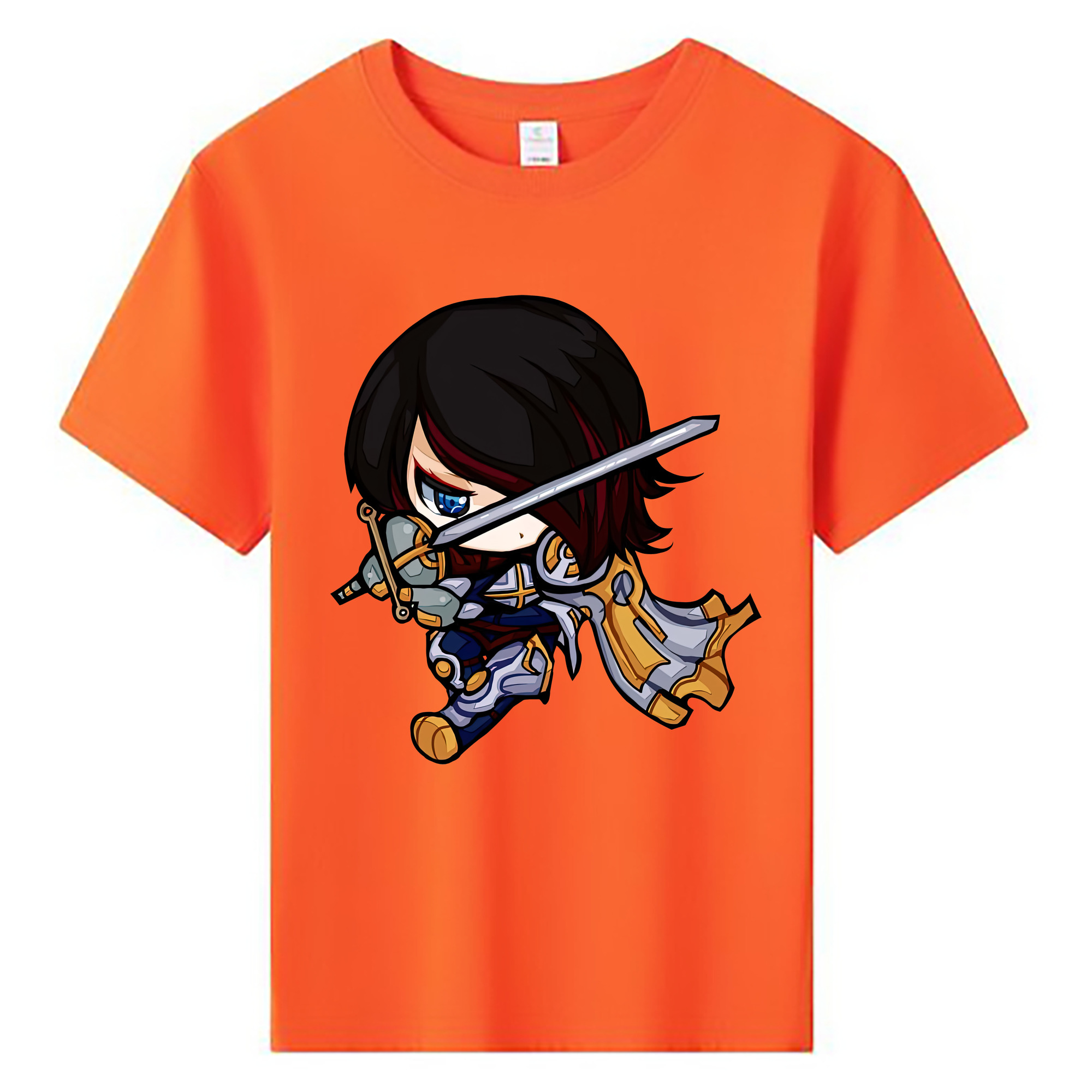 （画像用） リーグ・オブ・レジェンド League of Legends LOL 綿100％キッズTシャツ（フロントプリント）