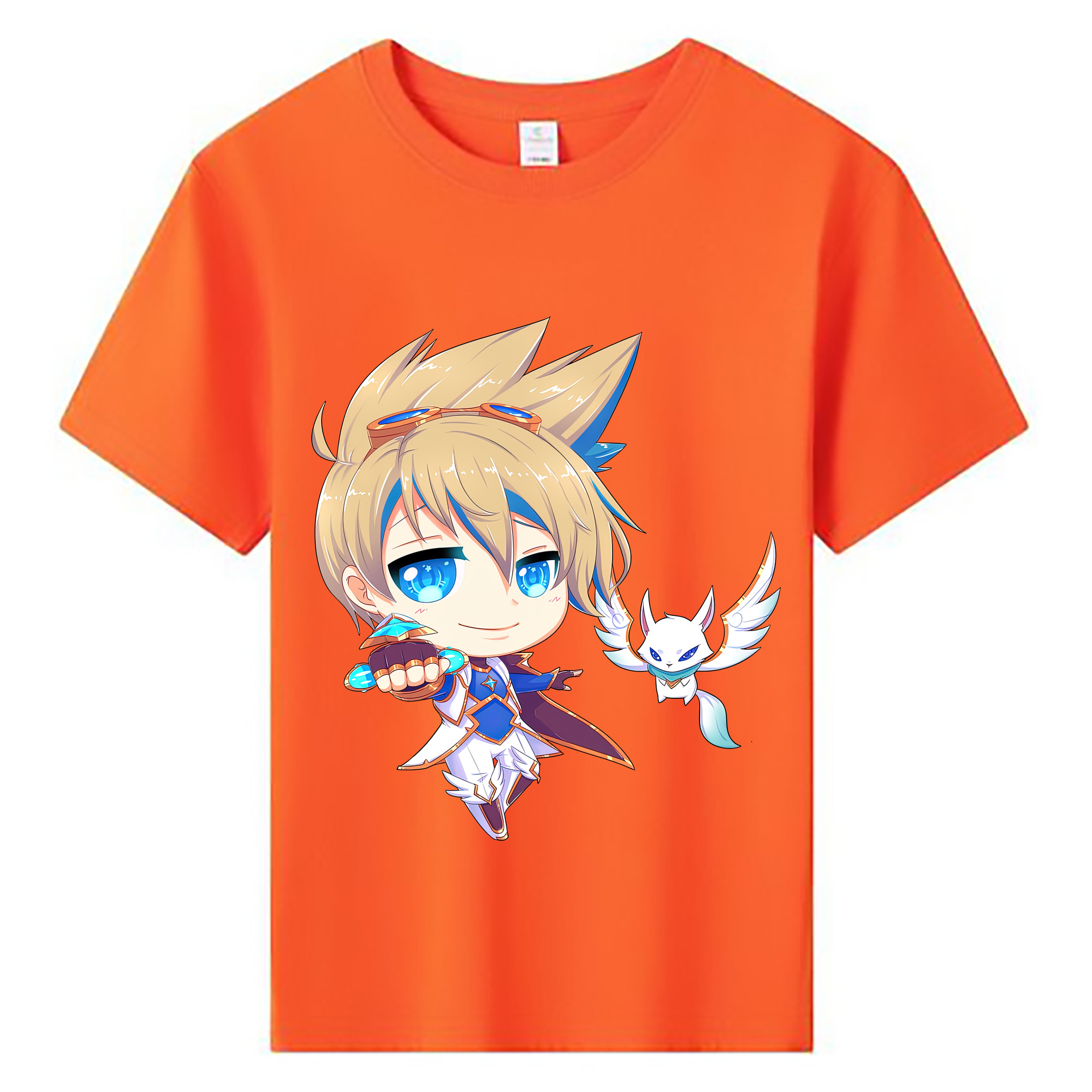 （画像用） リーグ・オブ・レジェンド League of Legends LOL 綿100％キッズTシャツ（フロントプリント）