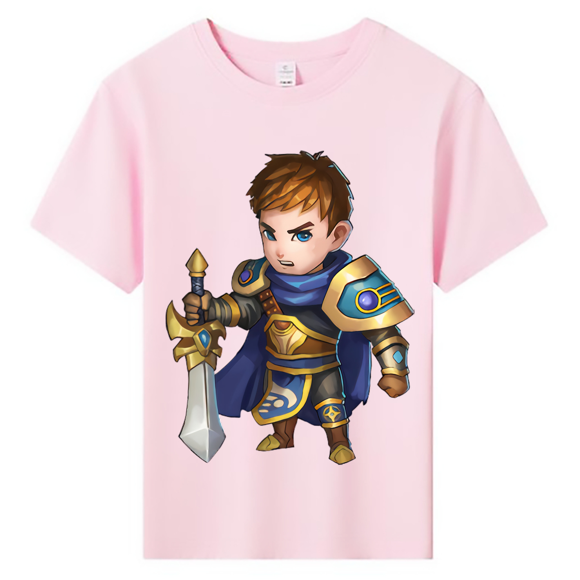 （画像用） リーグ・オブ・レジェンド League of Legends LOL 綿100％キッズTシャツ（フロントプリント）