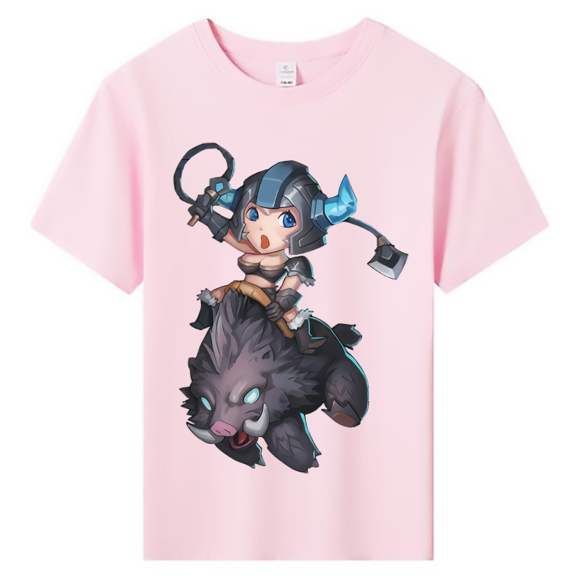 （画像用） リーグ・オブ・レジェンド League of Legends LOL 綿100％キッズTシャツ（フロントプリント）