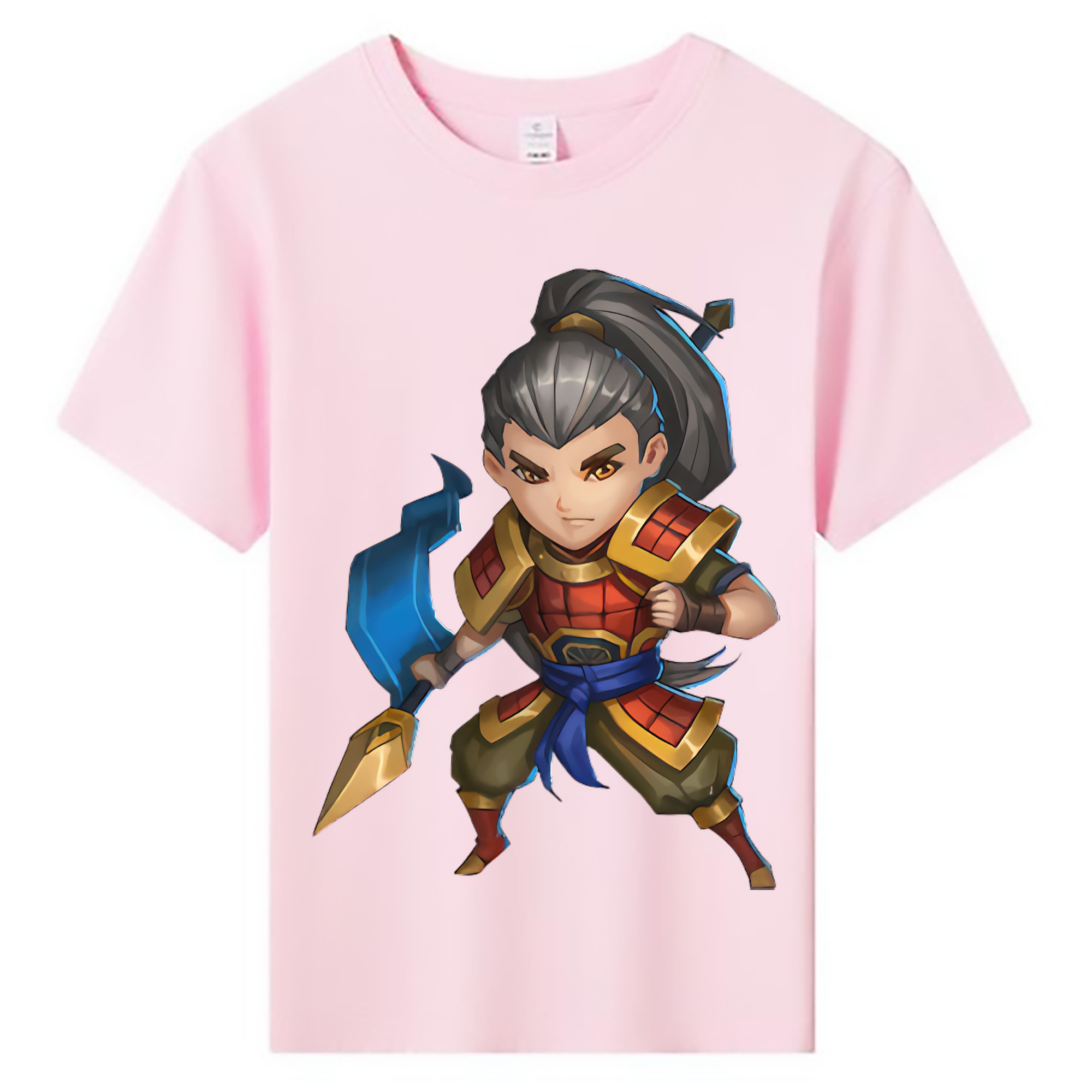 （画像用） リーグ・オブ・レジェンド League of Legends LOL 綿100％キッズTシャツ（フロントプリント）
