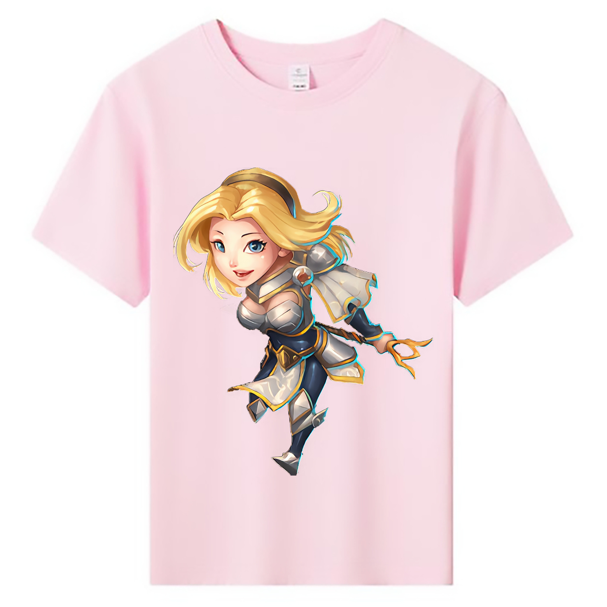 （画像用） リーグ・オブ・レジェンド League of Legends LOL 綿100％キッズTシャツ（フロントプリント）