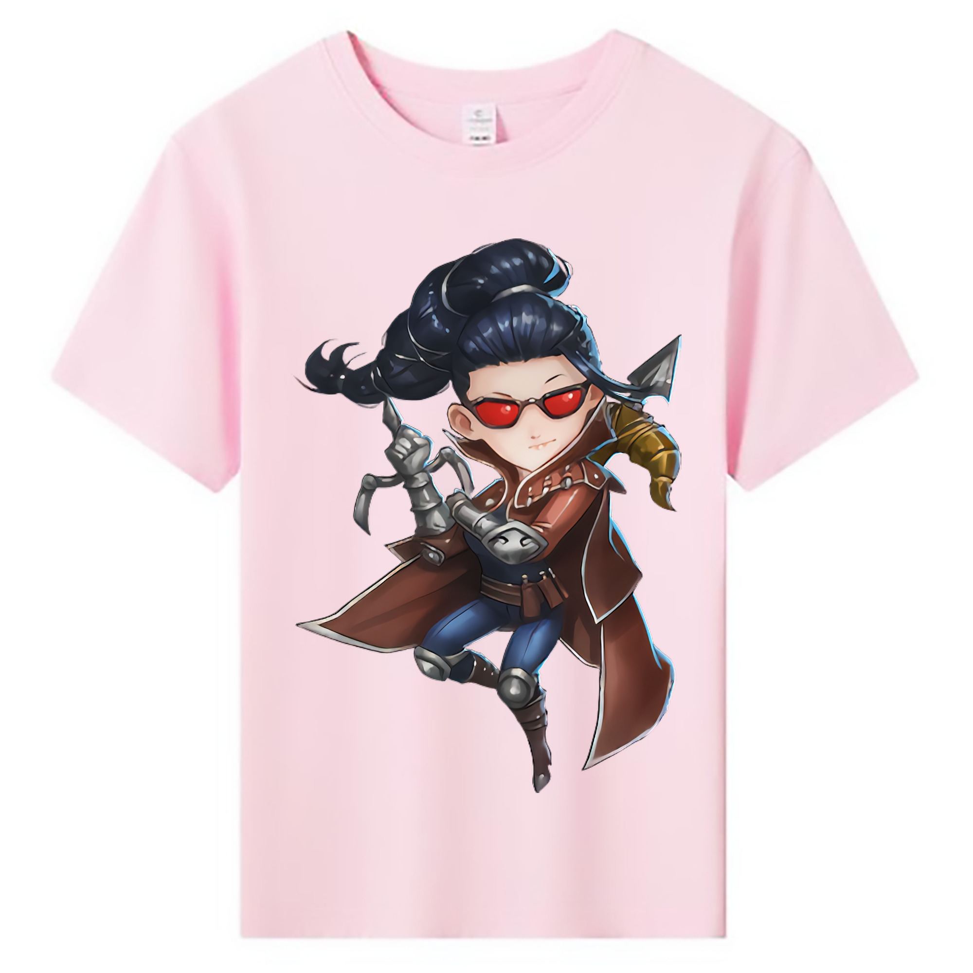（画像用） リーグ・オブ・レジェンド League of Legends LOL 綿100％キッズTシャツ（フロントプリント）
