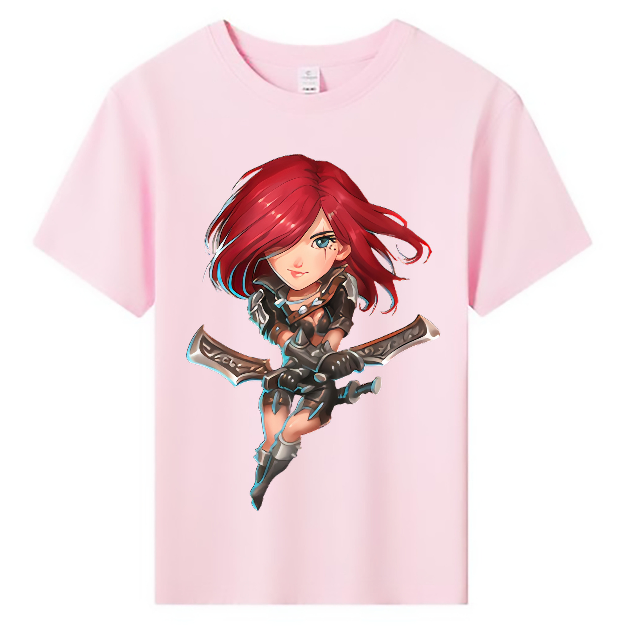 （画像用） リーグ・オブ・レジェンド League of Legends LOL 綿100％キッズTシャツ（フロントプリント）