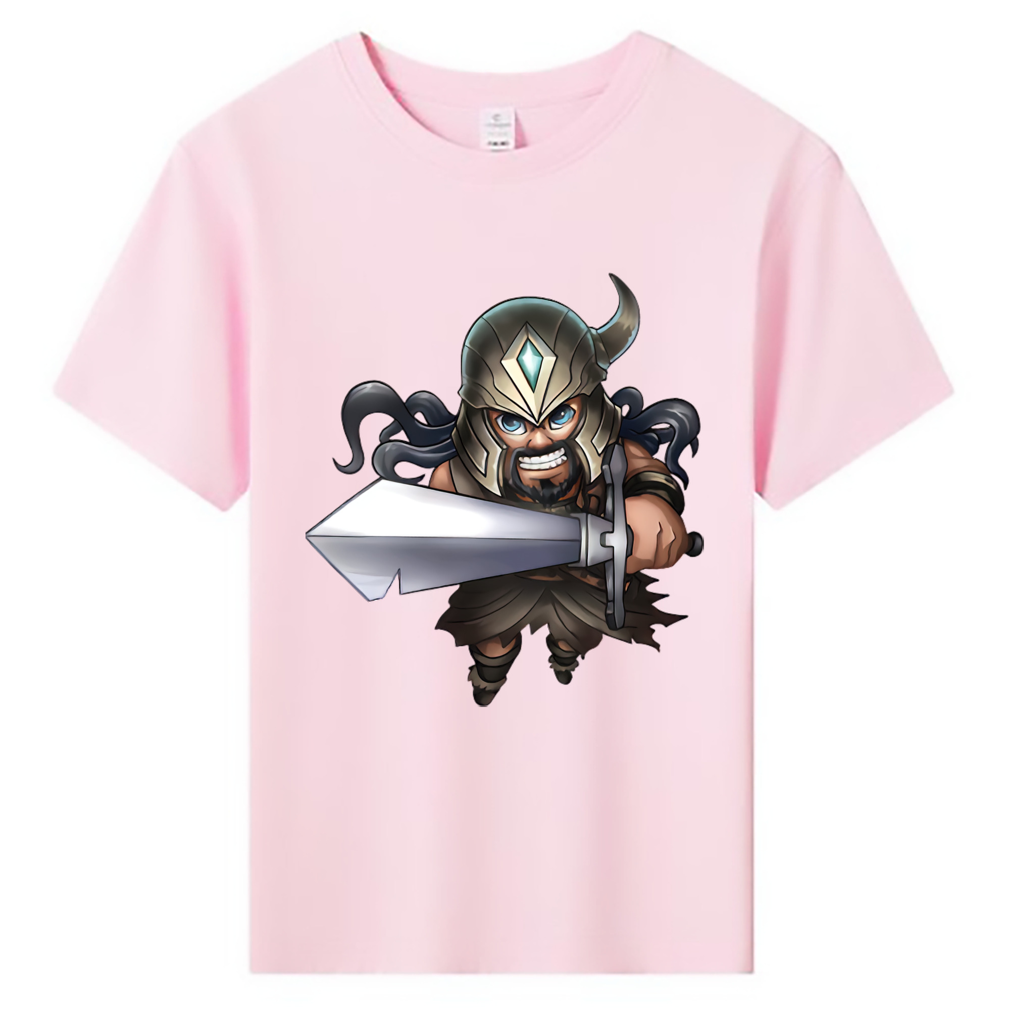 （画像用） リーグ・オブ・レジェンド League of Legends LOL 綿100％キッズTシャツ（フロントプリント）
