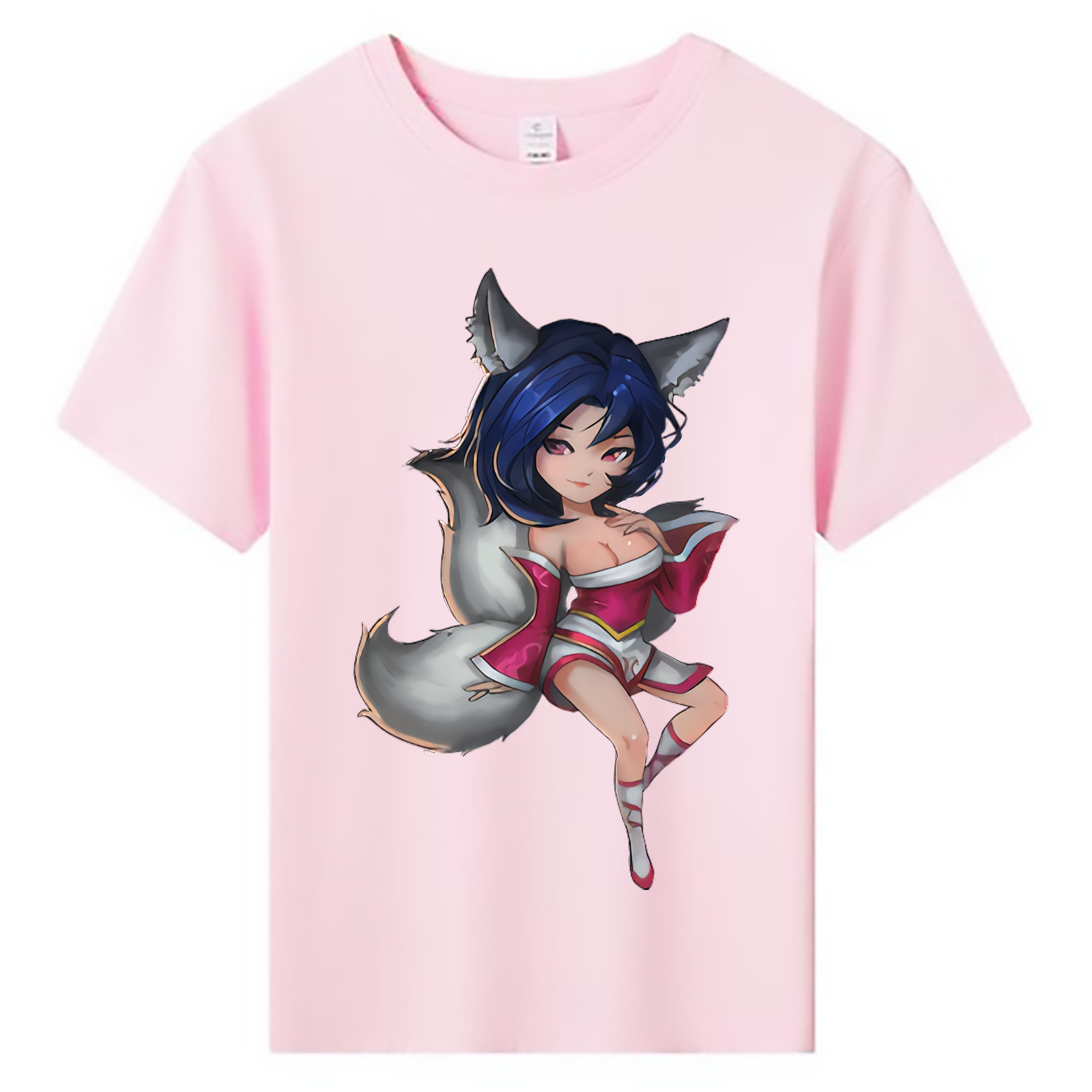 （画像用） リーグ・オブ・レジェンド League of Legends LOL 綿100％キッズTシャツ（フロントプリント）