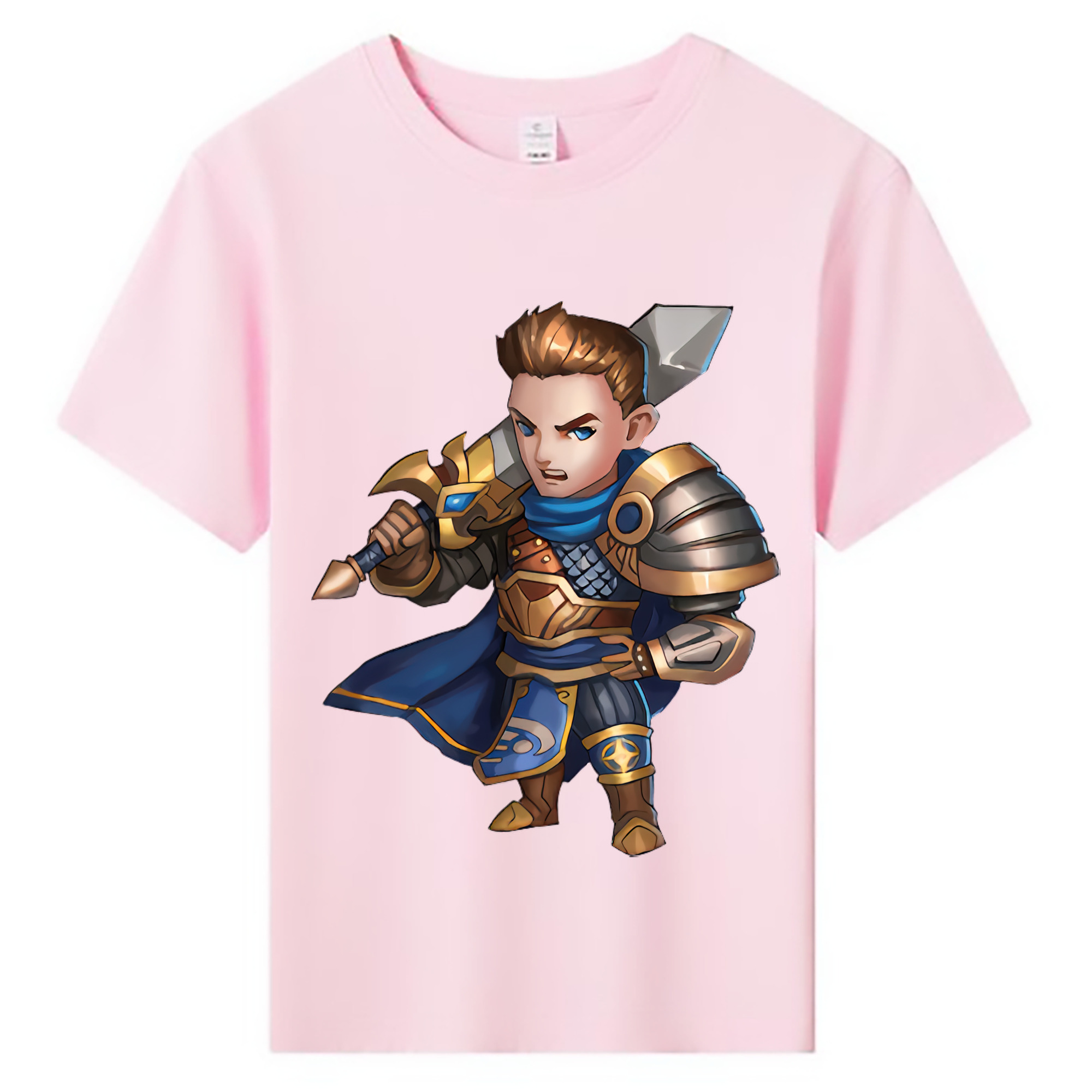 （画像用） リーグ・オブ・レジェンド League of Legends LOL 綿100％キッズTシャツ（フロントプリント）