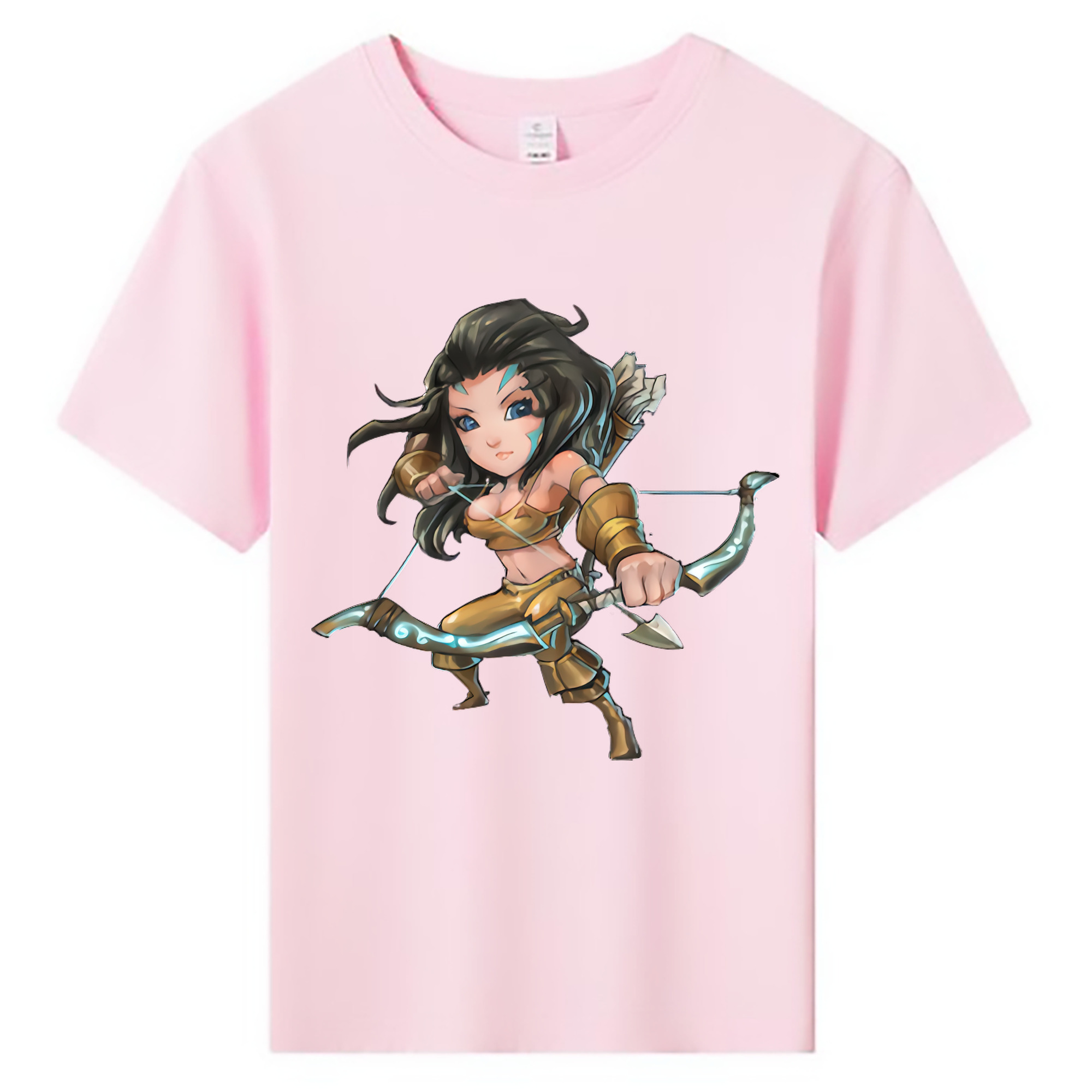 （画像用） リーグ・オブ・レジェンド League of Legends LOL 綿100％キッズTシャツ（フロントプリント）