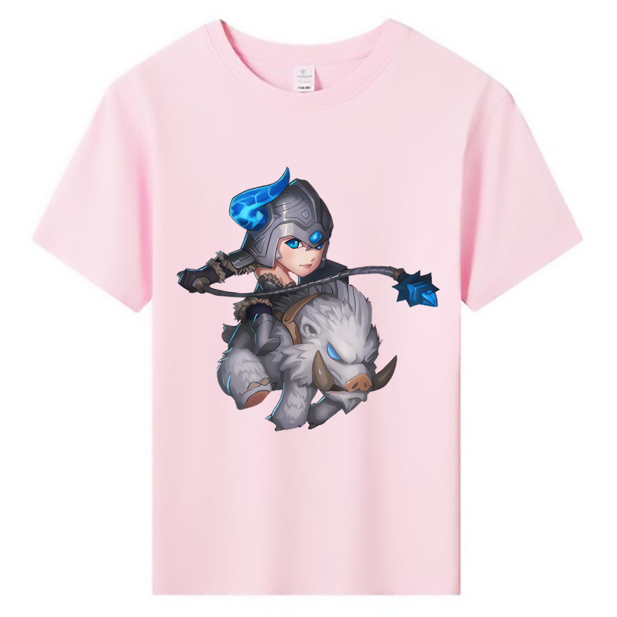 （画像用） リーグ・オブ・レジェンド League of Legends LOL 綿100％キッズTシャツ（フロントプリント）