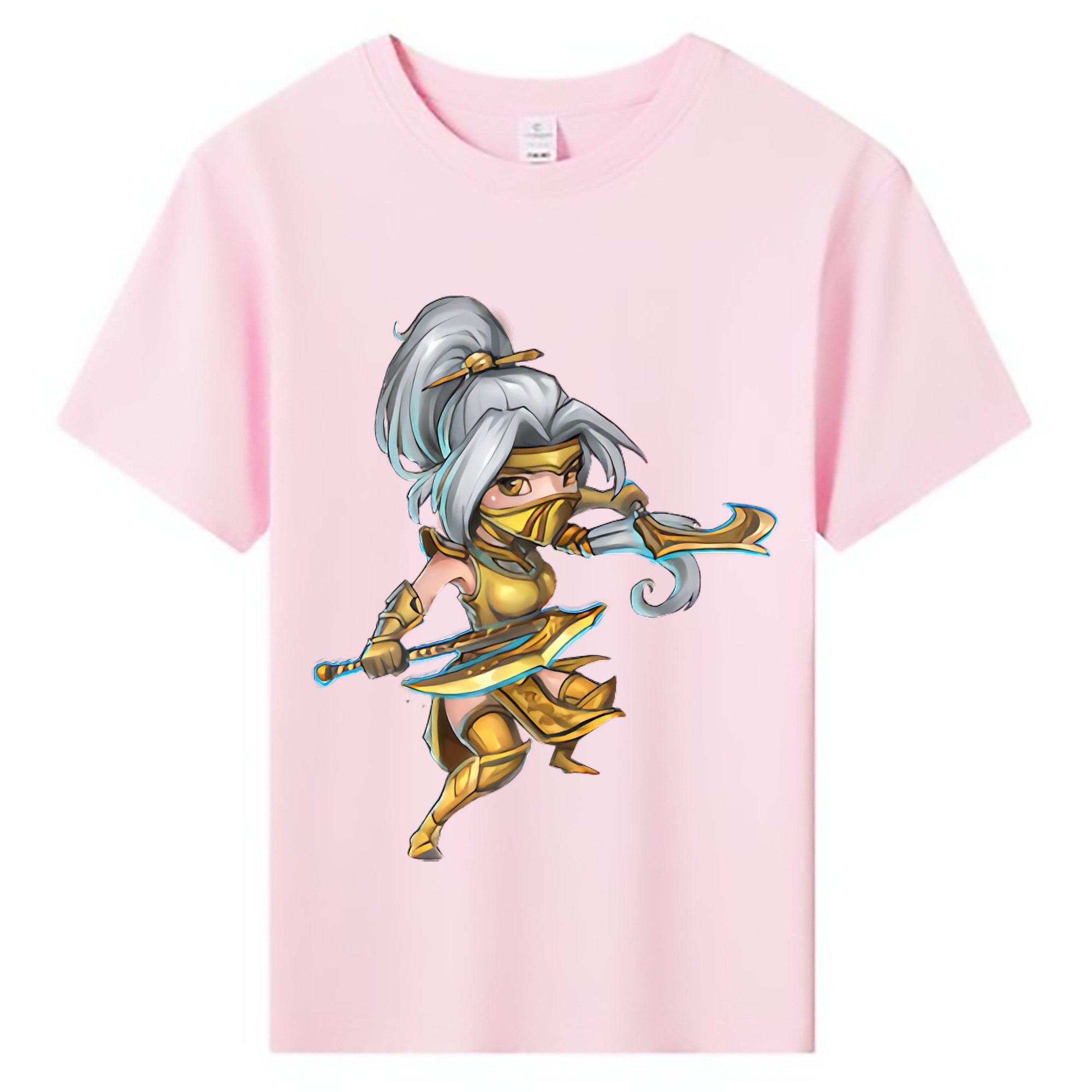 （画像用） リーグ・オブ・レジェンド League of Legends LOL 綿100％キッズTシャツ（フロントプリント）