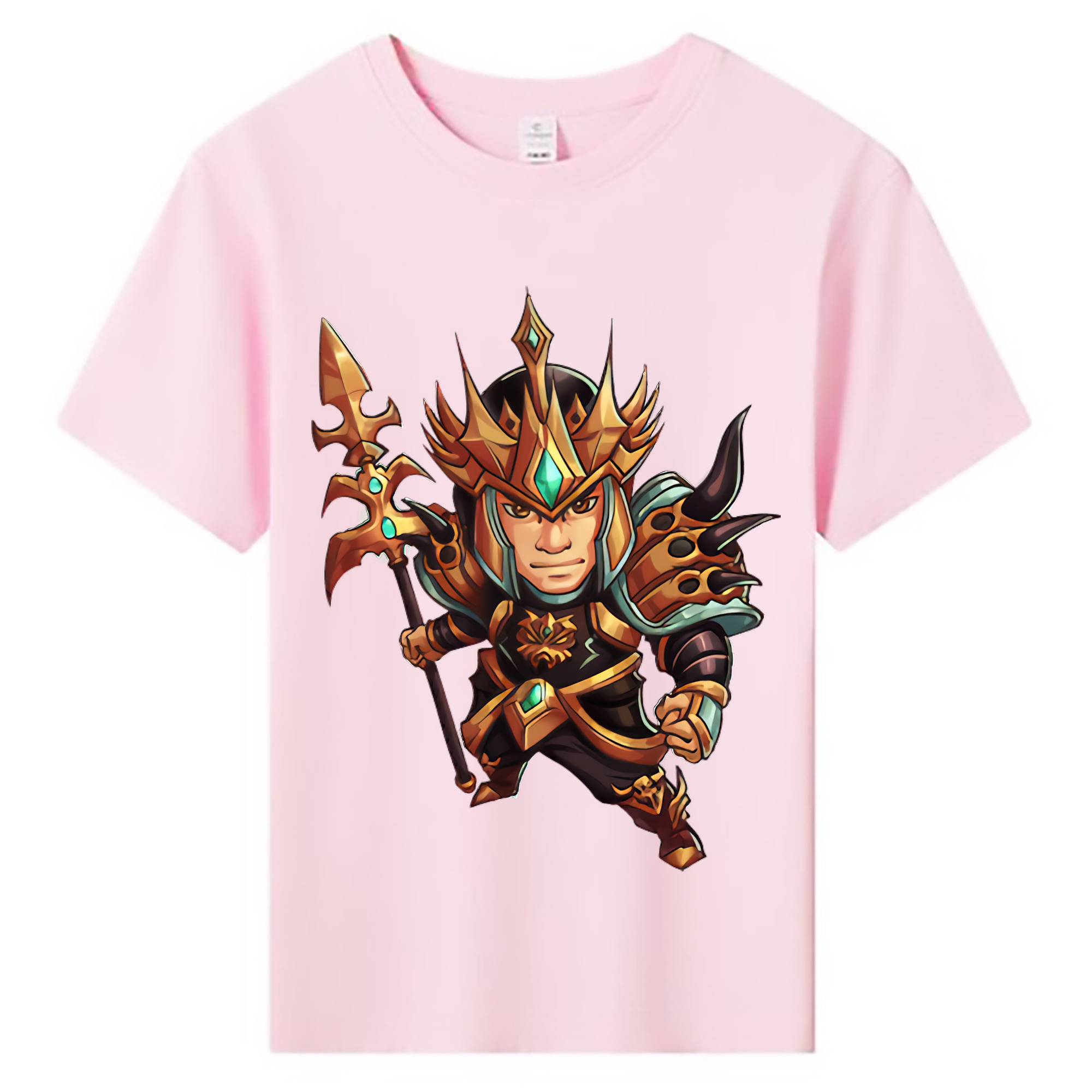（画像用） リーグ・オブ・レジェンド League of Legends LOL 綿100％キッズTシャツ（フロントプリント）