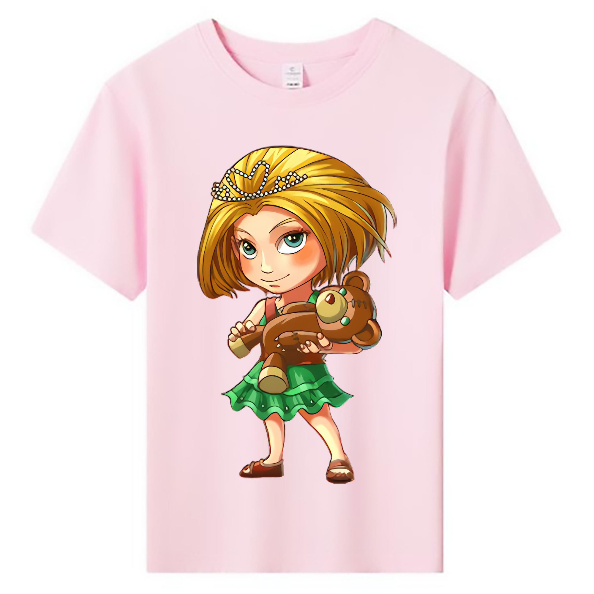 （画像用） リーグ・オブ・レジェンド League of Legends LOL 綿100％キッズTシャツ（フロントプリント）