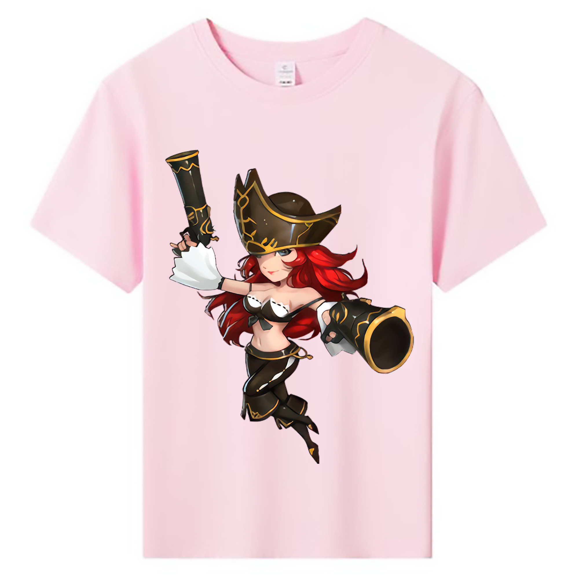 （画像用） リーグ・オブ・レジェンド League of Legends LOL 綿100％キッズTシャツ（フロントプリント）