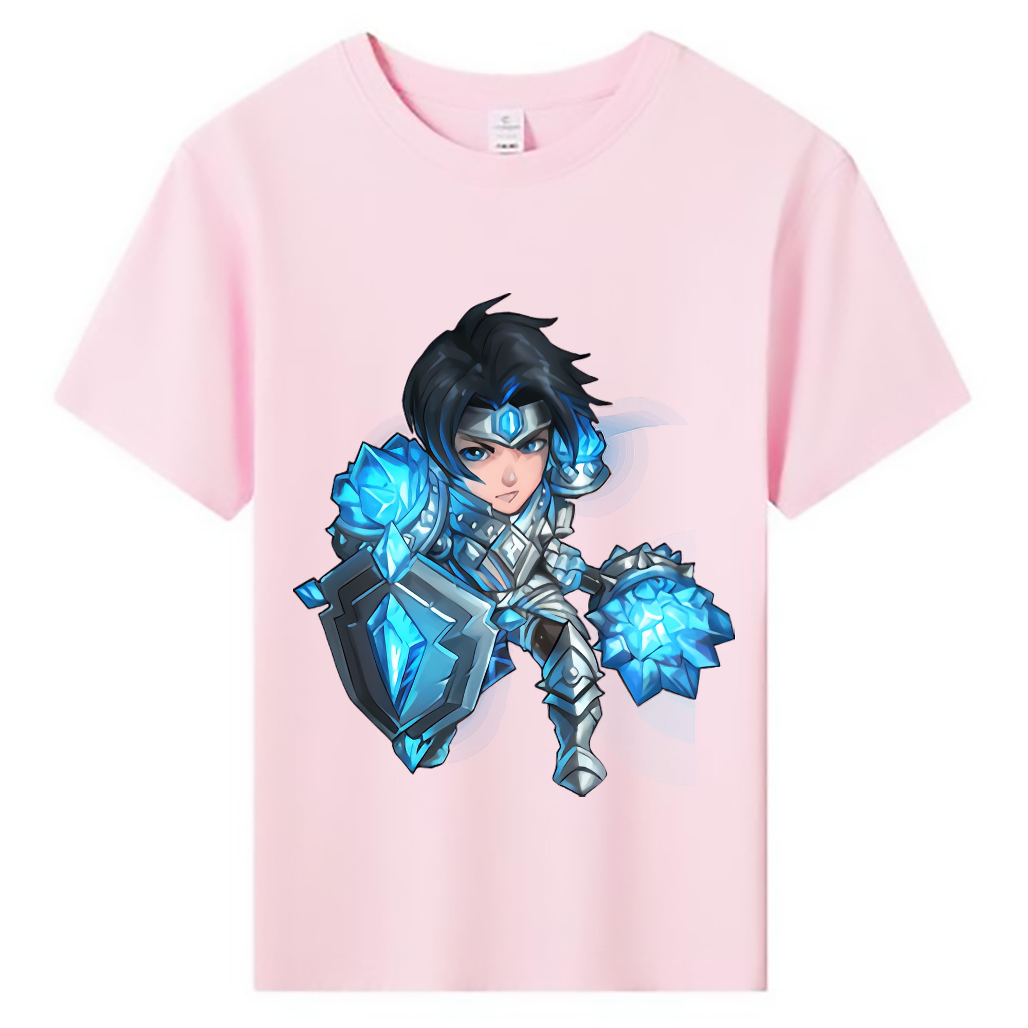 （画像用） リーグ・オブ・レジェンド League of Legends LOL 綿100％キッズTシャツ（フロントプリント）