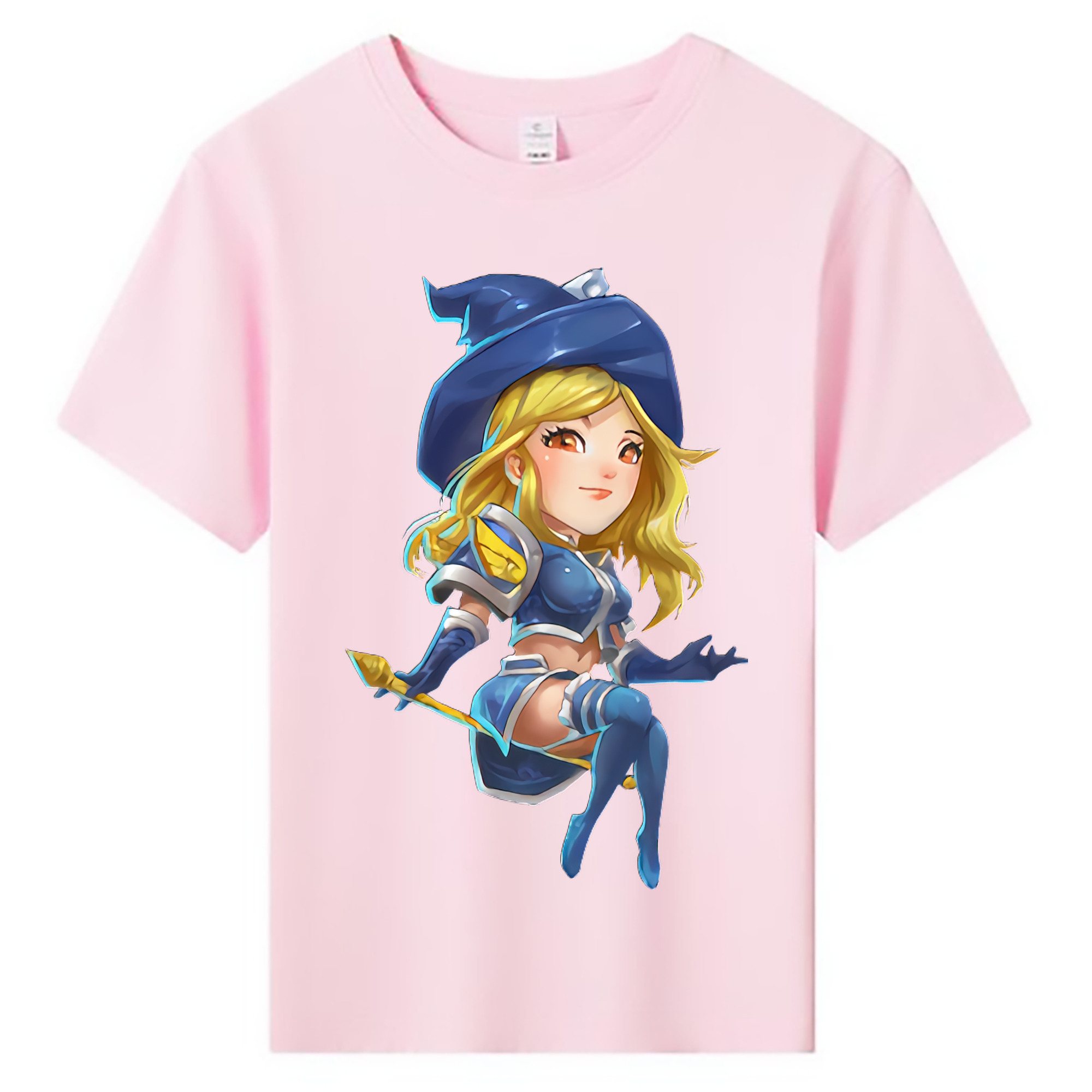 （画像用） リーグ・オブ・レジェンド League of Legends LOL 綿100％キッズTシャツ（フロントプリント）