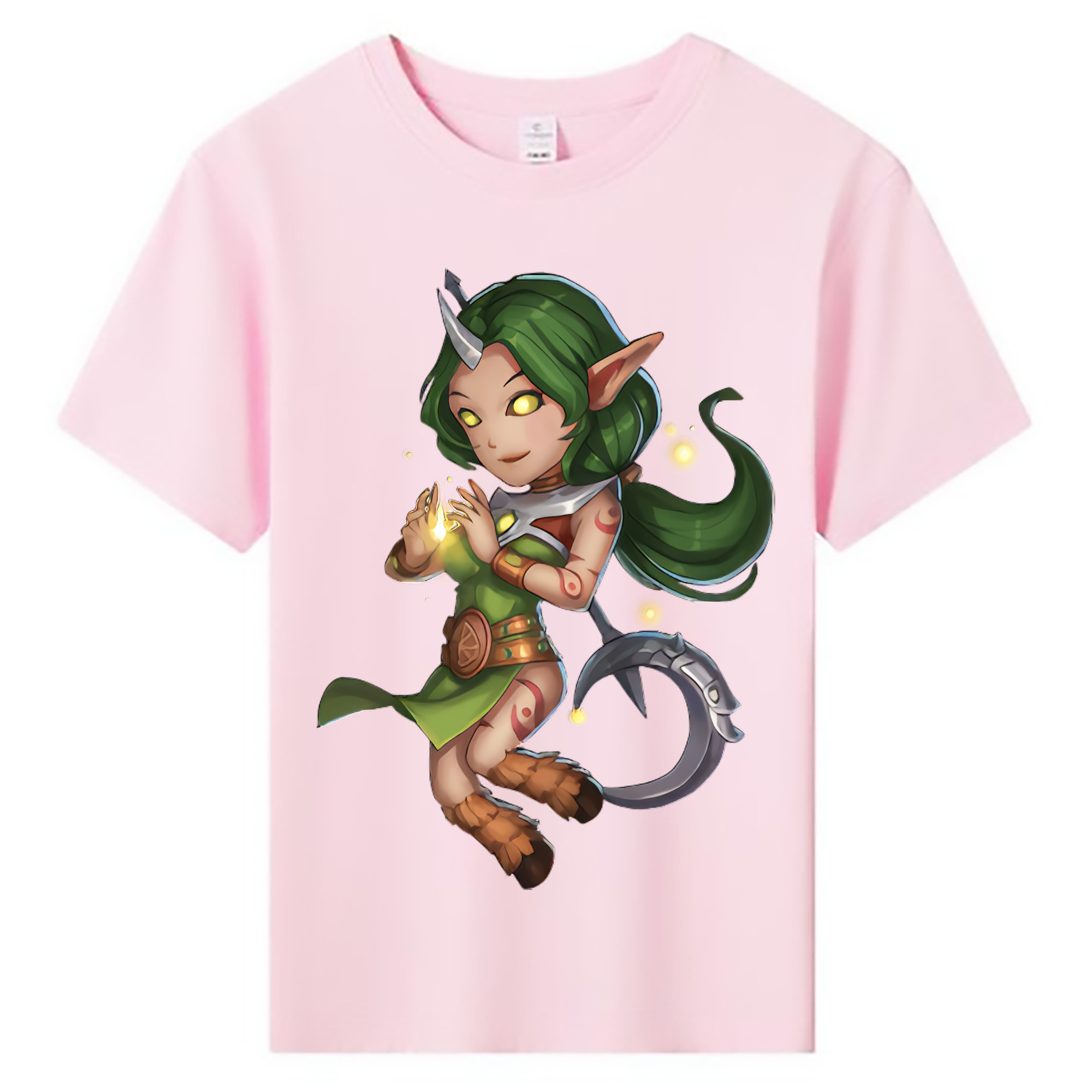（画像用） リーグ・オブ・レジェンド League of Legends LOL 綿100％キッズTシャツ（フロントプリント）
