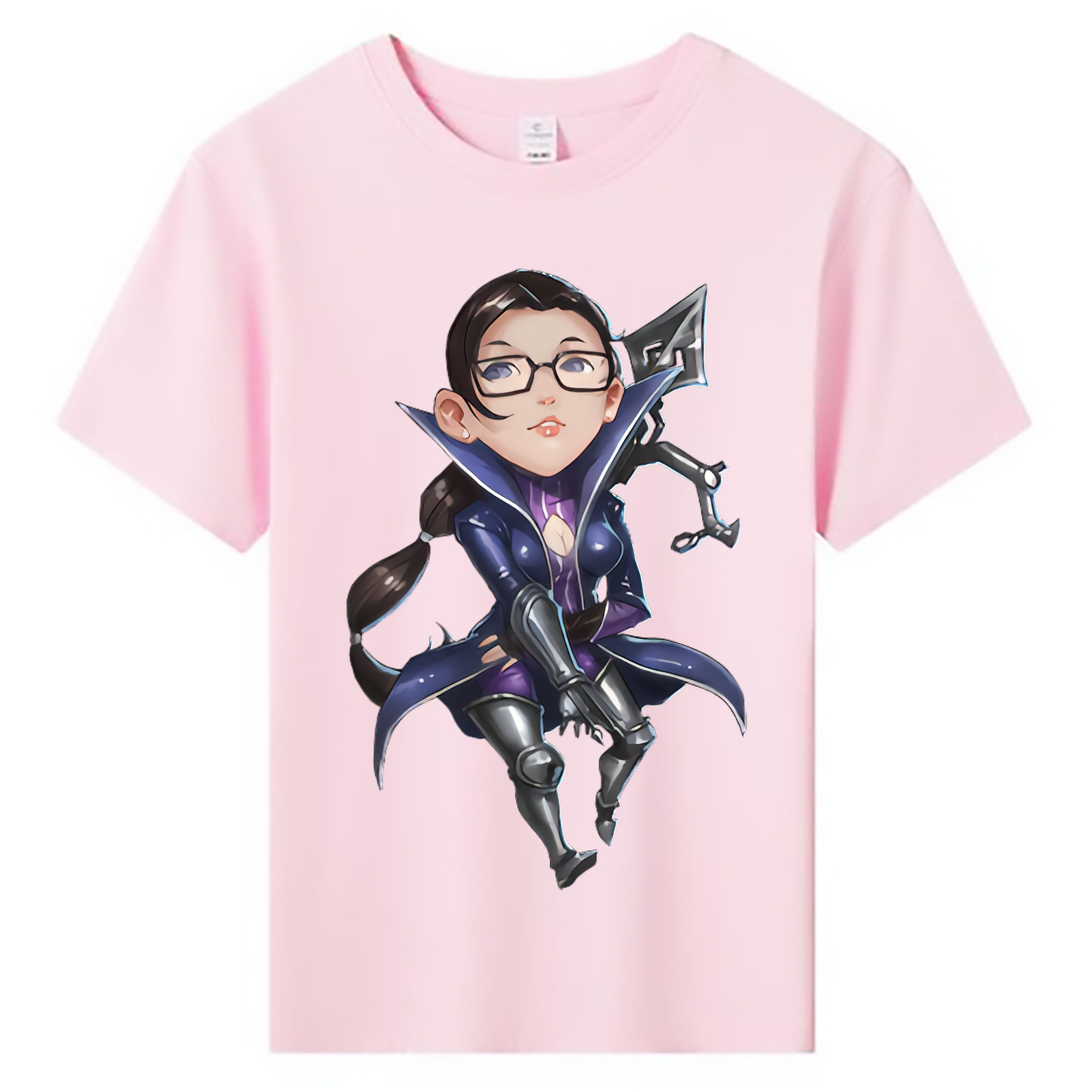 （画像用） リーグ・オブ・レジェンド League of Legends LOL 綿100％キッズTシャツ（フロントプリント）