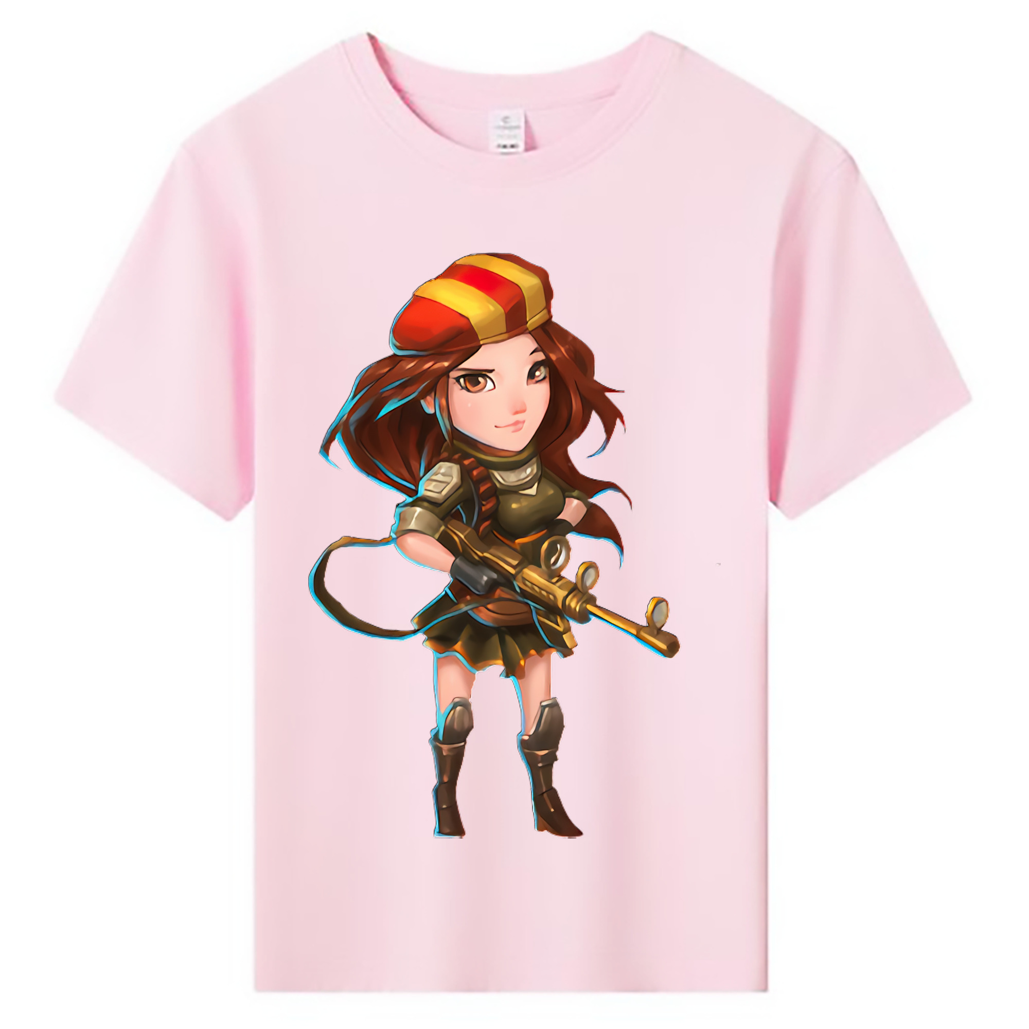 （画像用） リーグ・オブ・レジェンド League of Legends LOL 綿100％キッズTシャツ（フロントプリント）