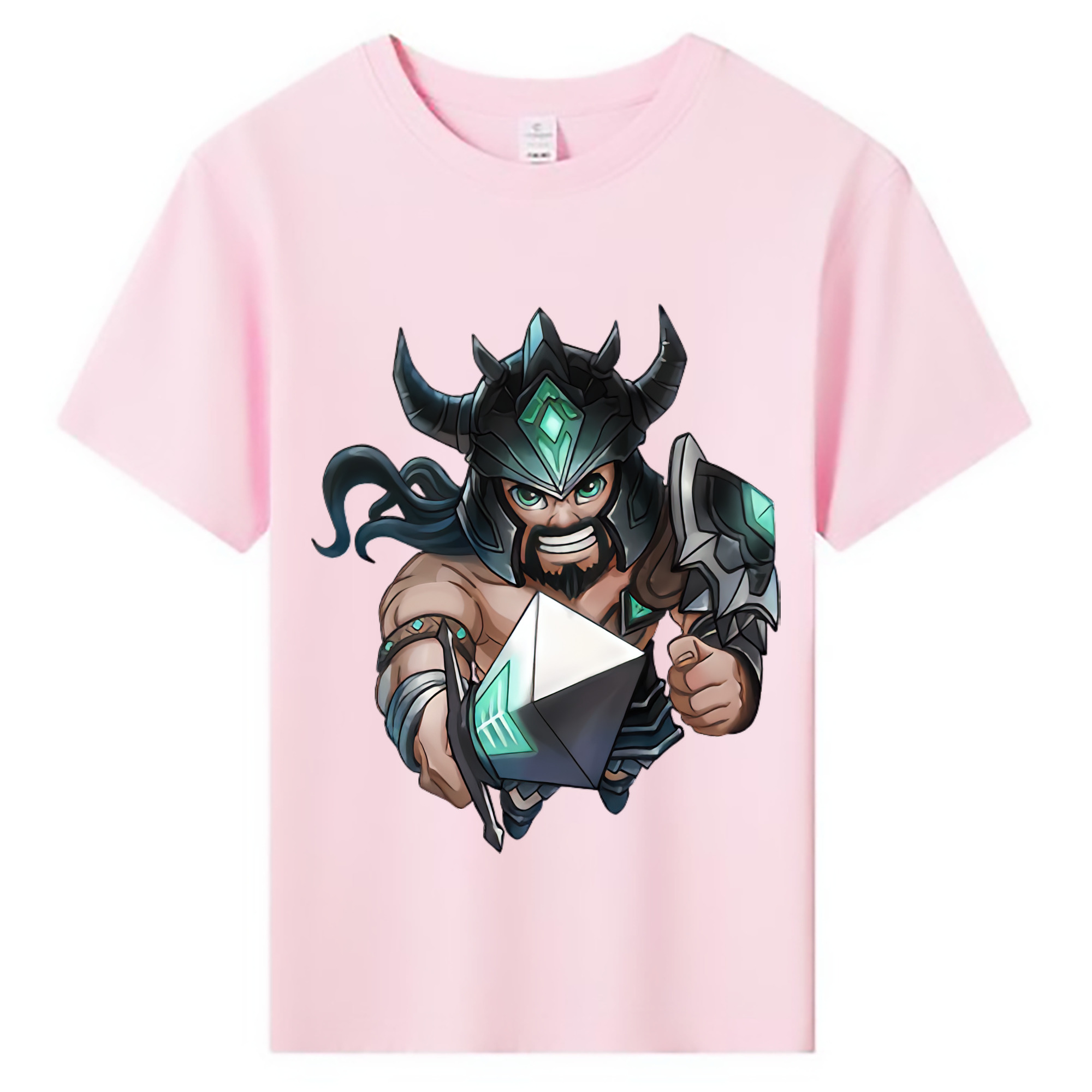 （画像用） リーグ・オブ・レジェンド League of Legends LOL 綿100％キッズTシャツ（フロントプリント）