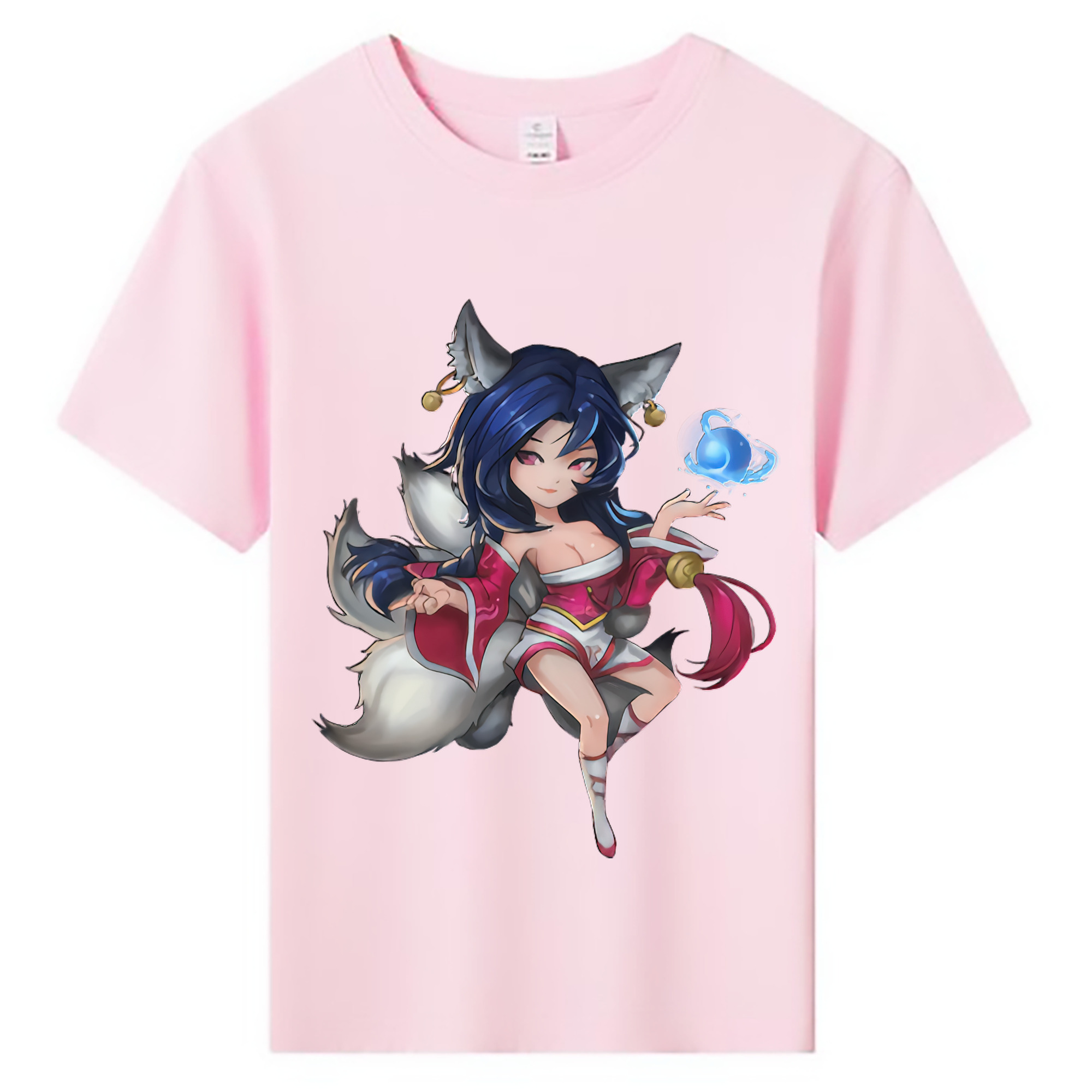 （画像用） リーグ・オブ・レジェンド League of Legends LOL 綿100％キッズTシャツ（フロントプリント）