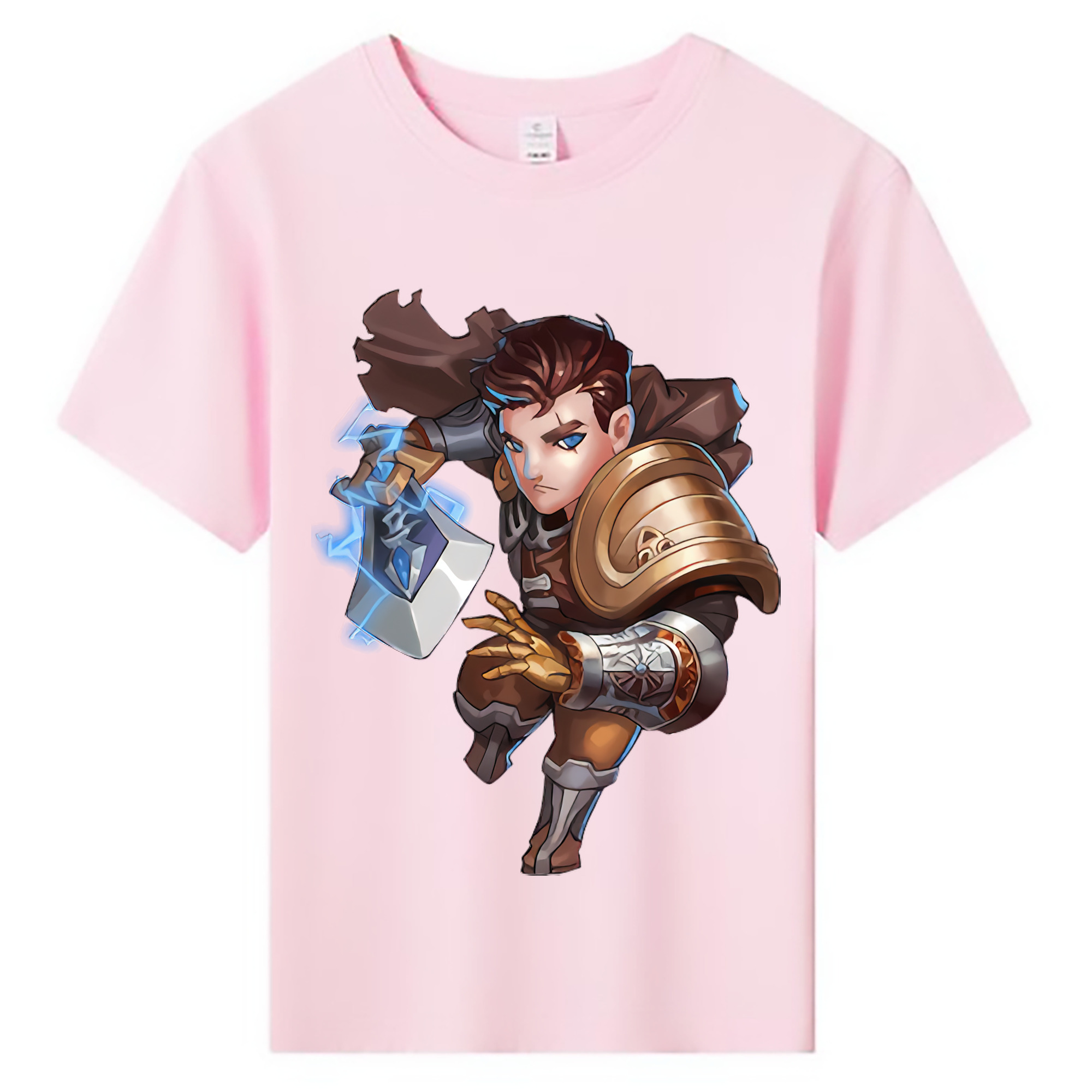 （画像用） リーグ・オブ・レジェンド League of Legends LOL 綿100％キッズTシャツ（フロントプリント）