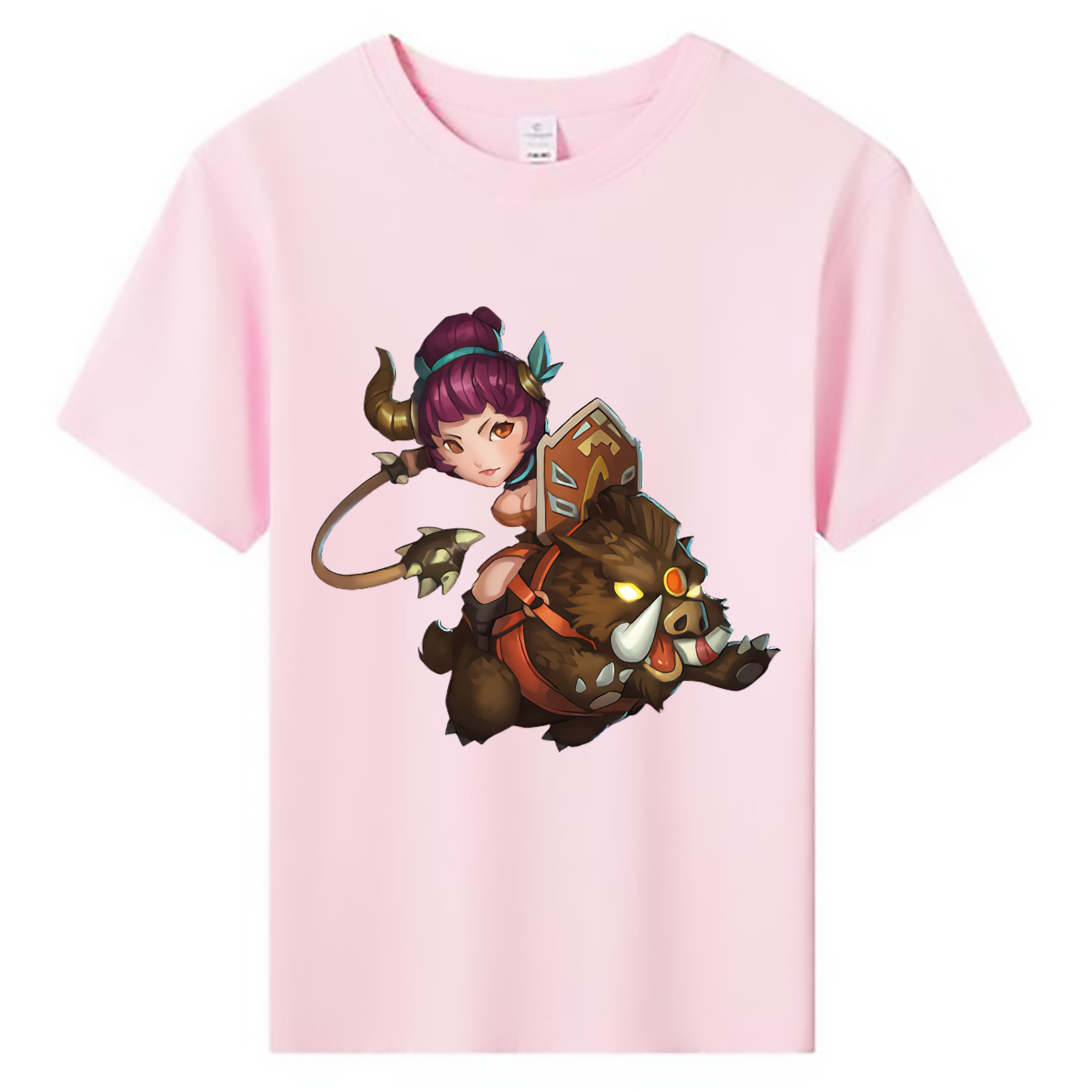 （画像用） リーグ・オブ・レジェンド League of Legends LOL 綿100％キッズTシャツ（フロントプリント）