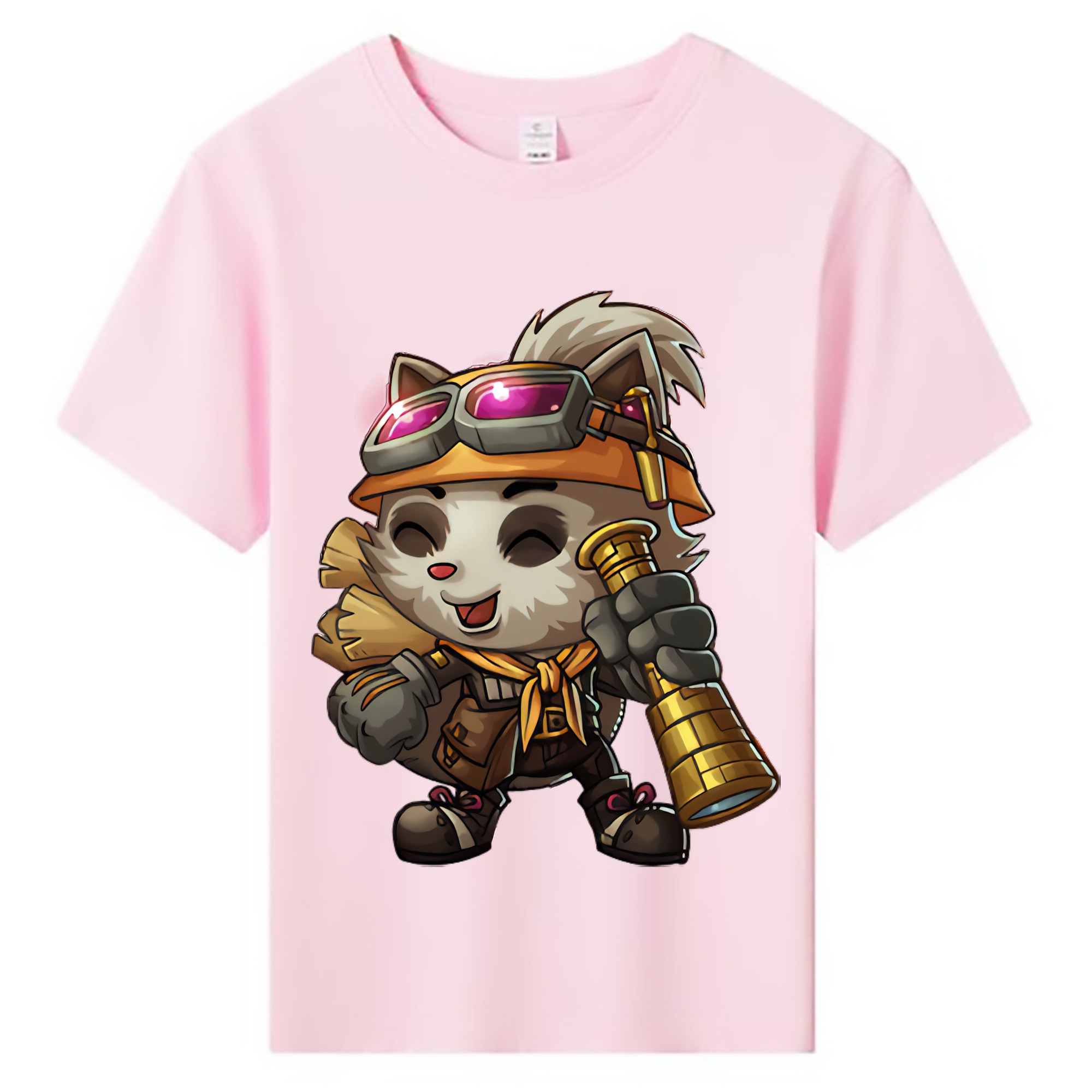 （画像用） リーグ・オブ・レジェンド League of Legends LOL 綿100％キッズTシャツ（フロントプリント）