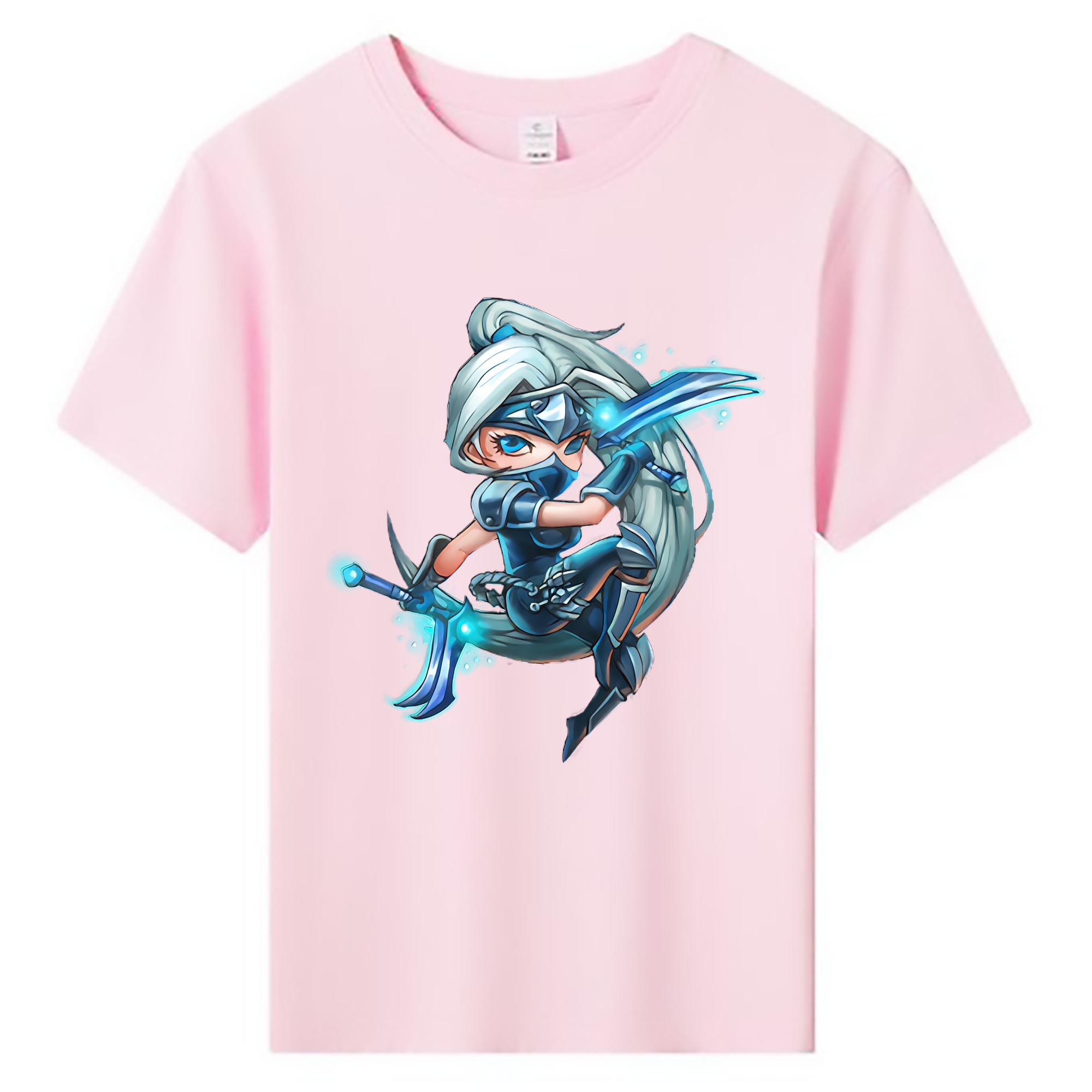 （画像用） リーグ・オブ・レジェンド League of Legends LOL 綿100％キッズTシャツ（フロントプリント）