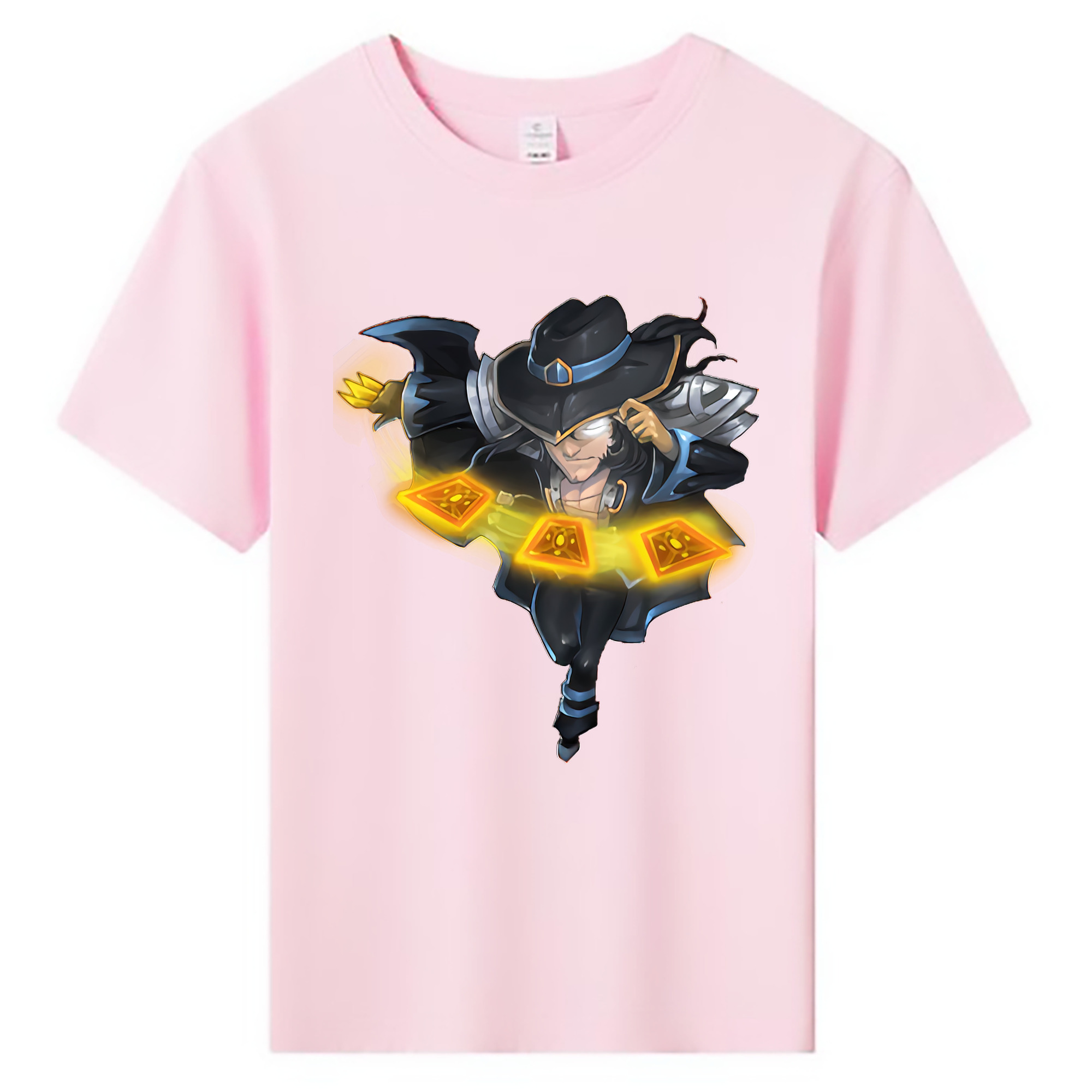 （画像用） リーグ・オブ・レジェンド League of Legends LOL 綿100％キッズTシャツ（フロントプリント）