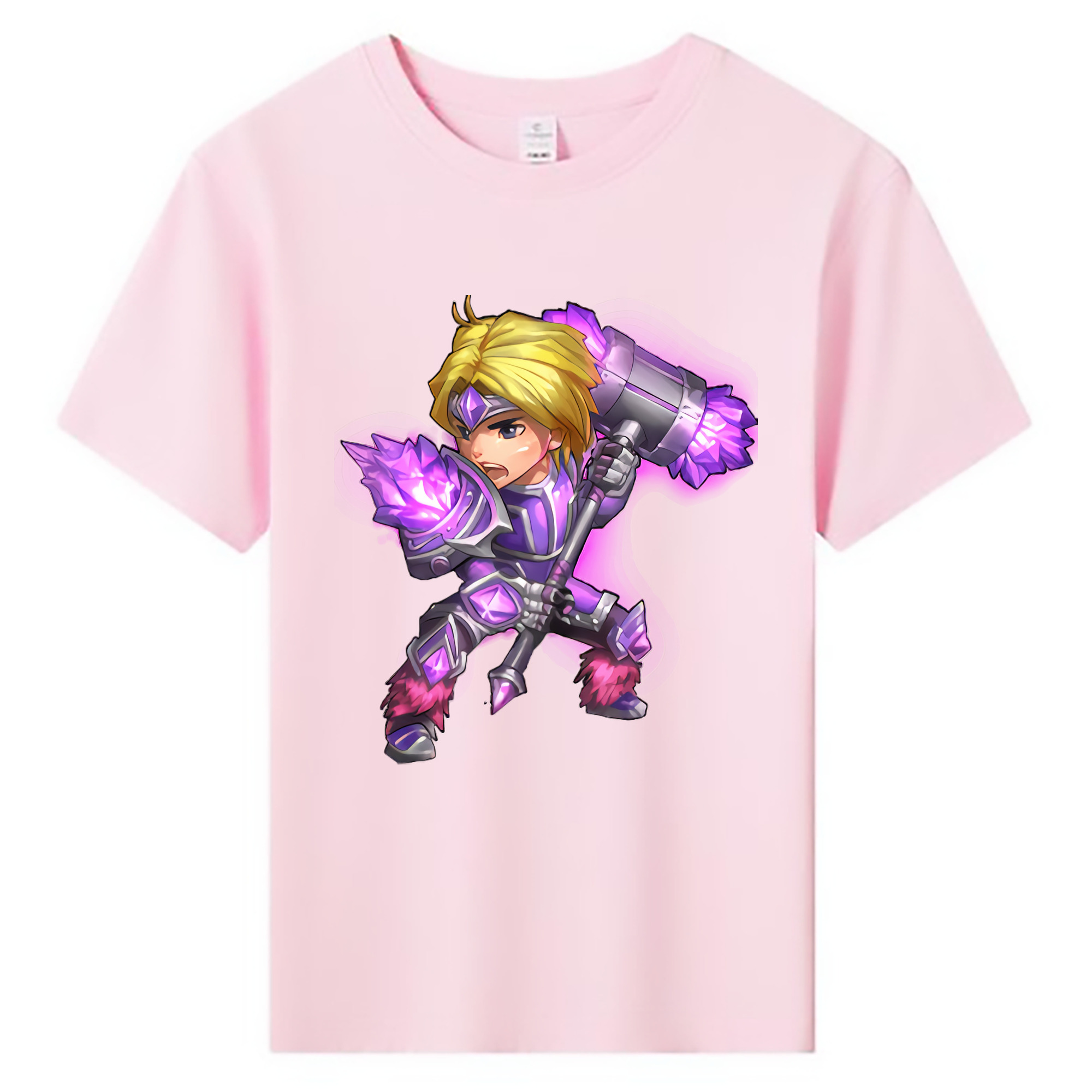 （画像用） リーグ・オブ・レジェンド League of Legends LOL 綿100％キッズTシャツ（フロントプリント）
