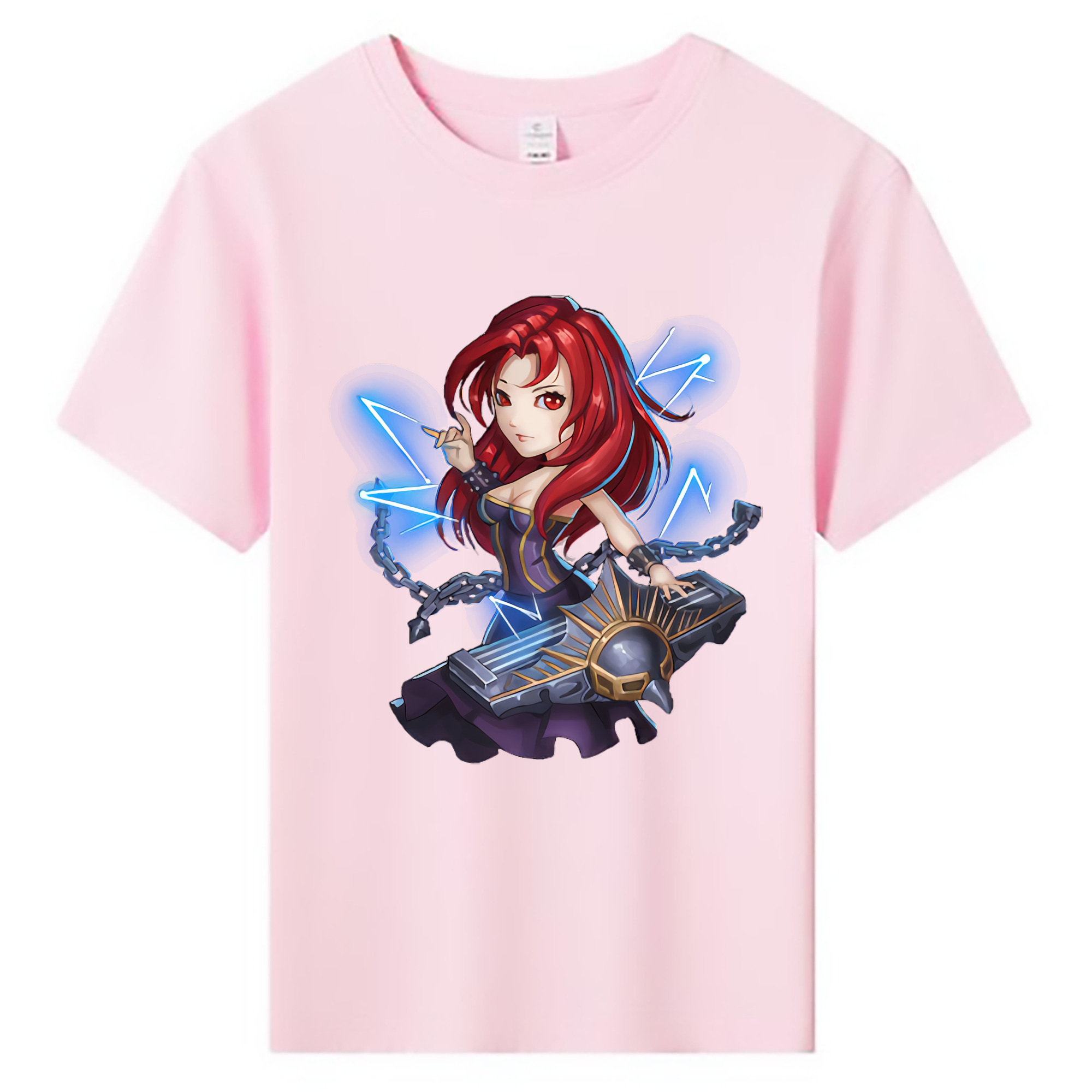 （画像用） リーグ・オブ・レジェンド League of Legends LOL 綿100％キッズTシャツ（フロントプリント）