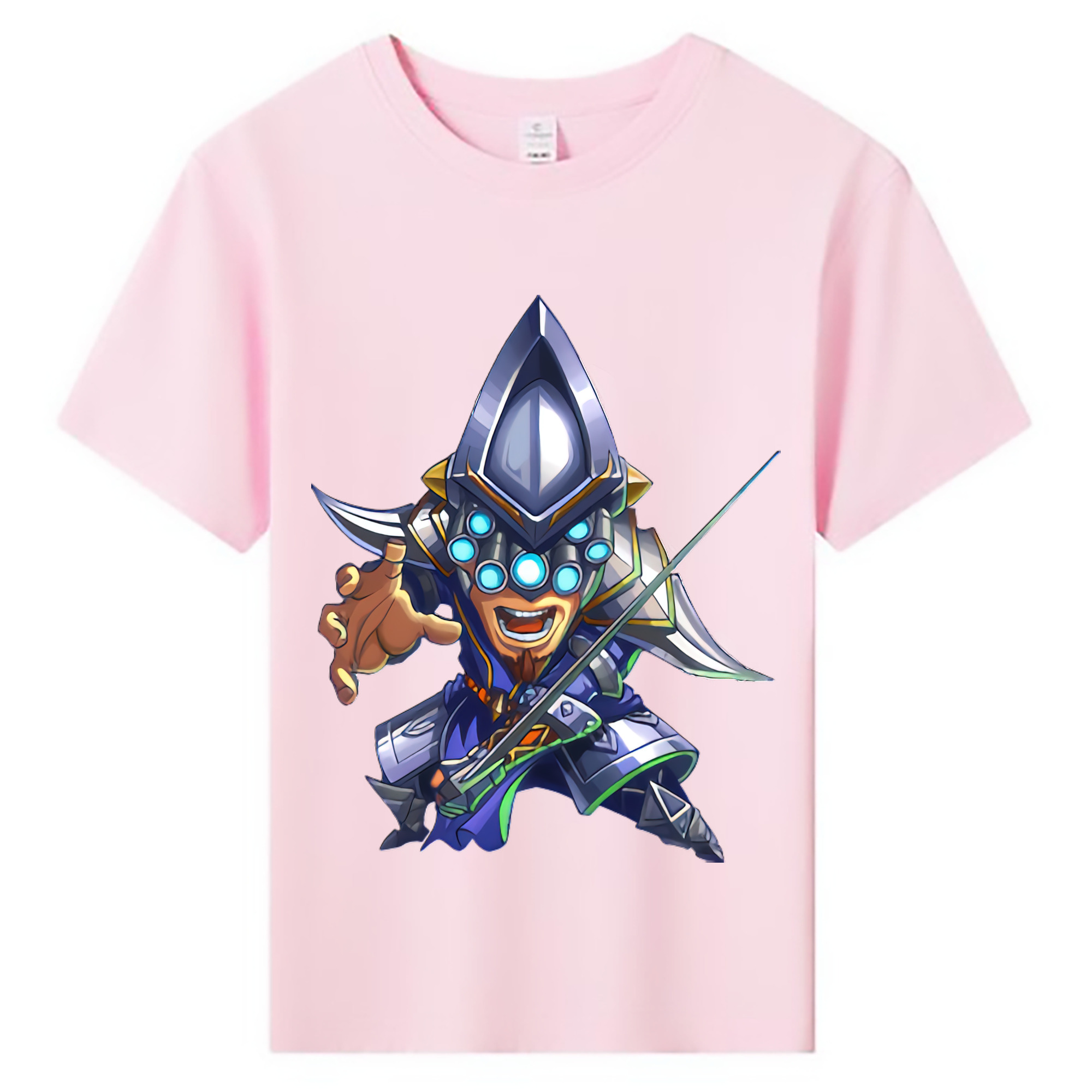 （画像用） リーグ・オブ・レジェンド League of Legends LOL 綿100％キッズTシャツ（フロントプリント）